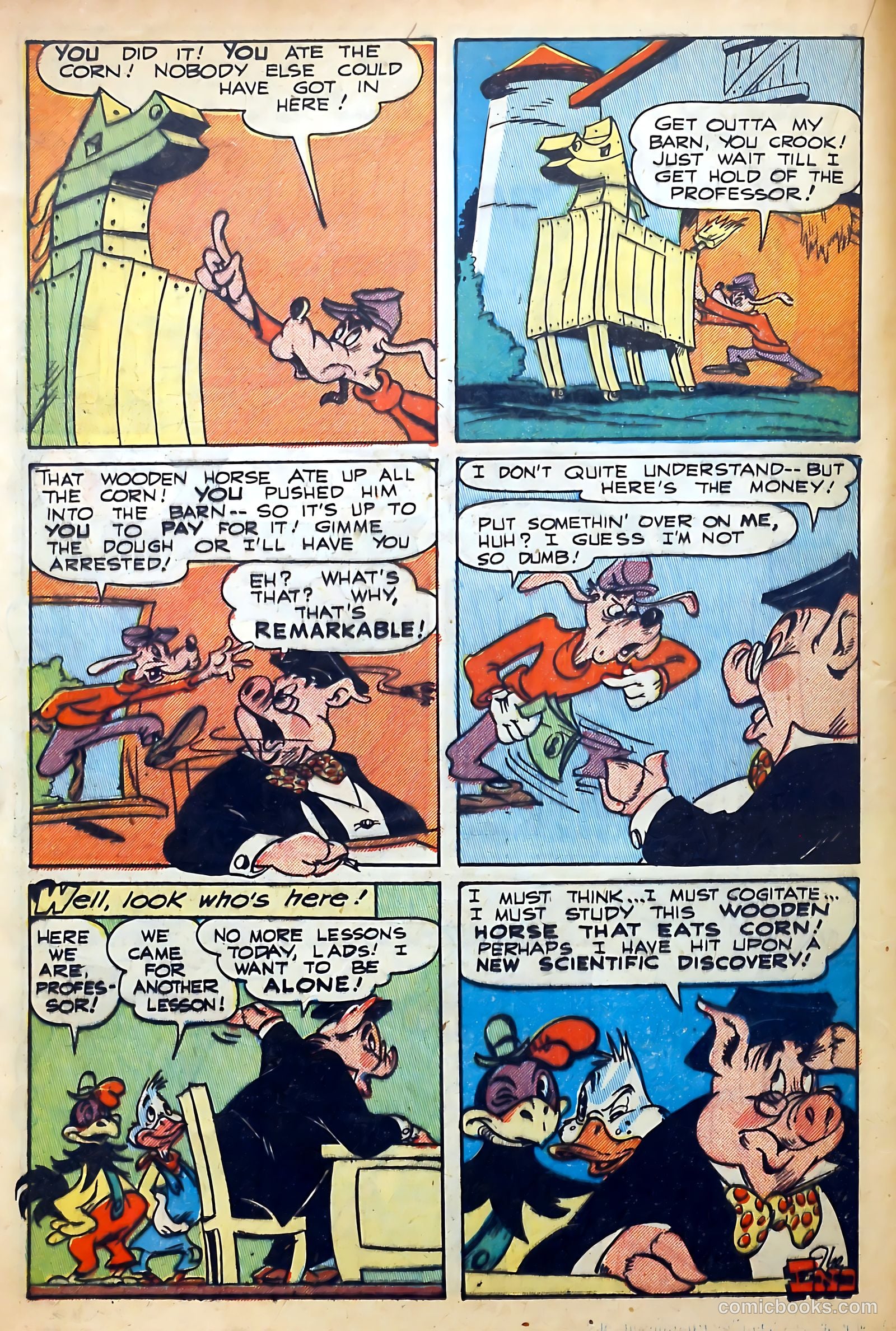 Barnyard Comics #23 (1949) — page 32 of 52