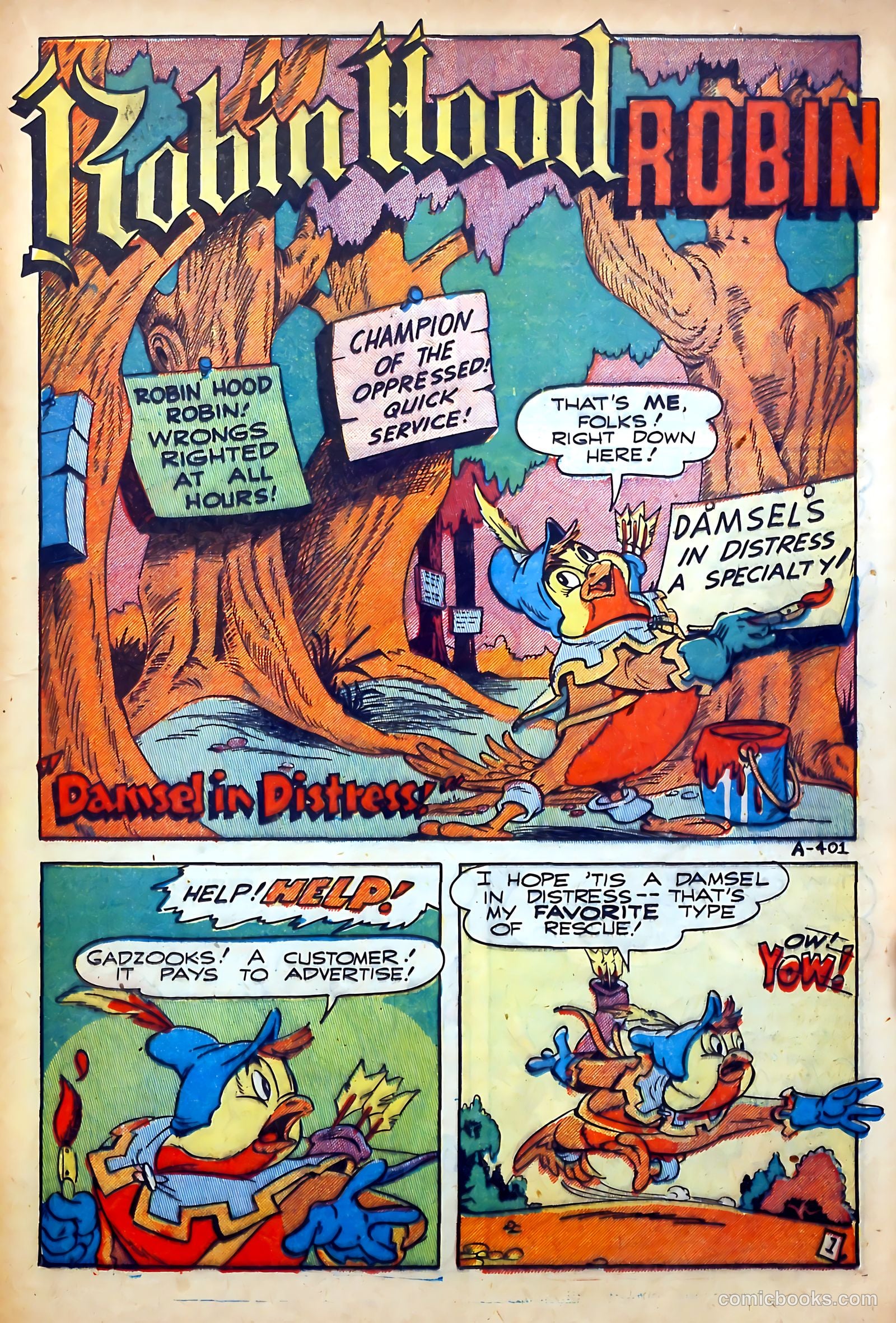 Barnyard Comics #23 (1949) — page 35 of 52