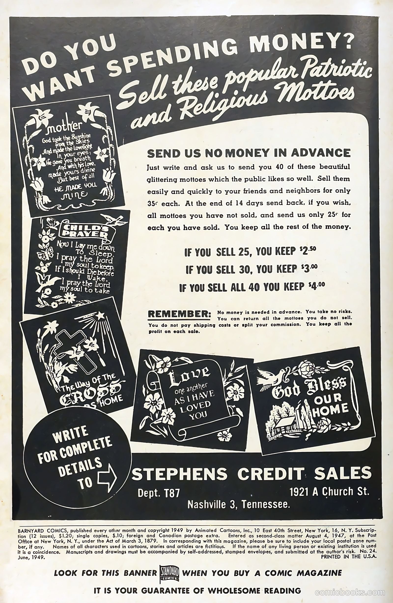 Barnyard Comics #24 (1949) — page 2 of 36