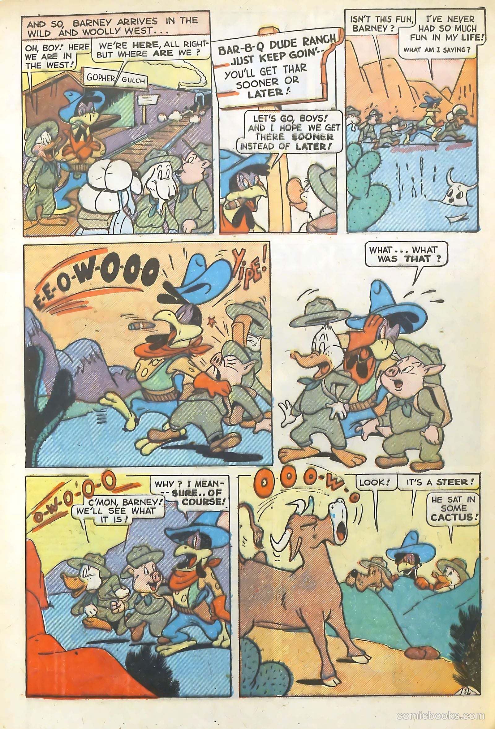 Barnyard Comics #24 (1949) — page 5 of 36