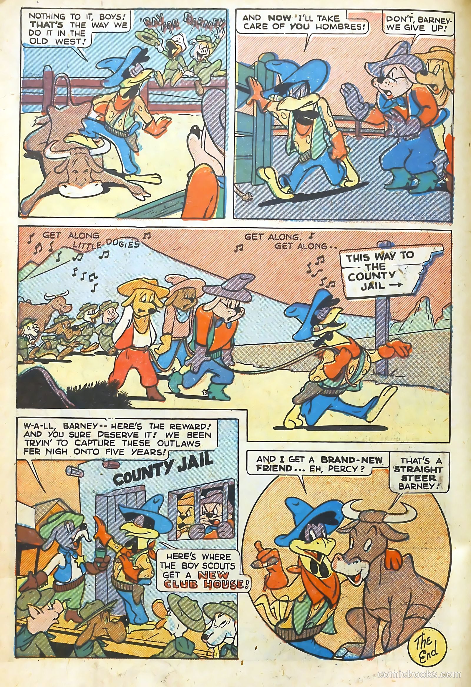 Barnyard Comics #24 (1949) — page 10 of 36