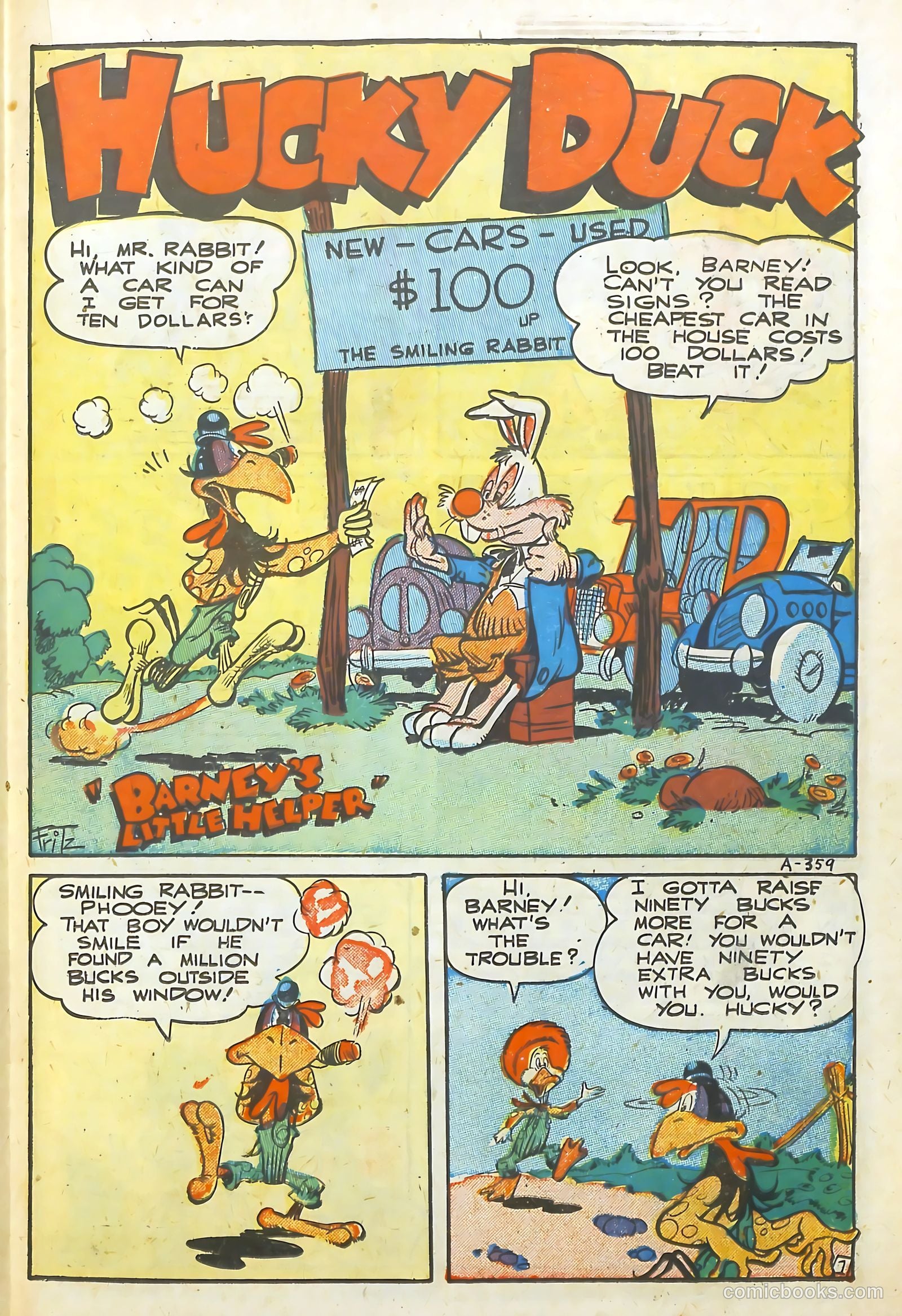 Barnyard Comics #24 (1949) — page 19 of 36