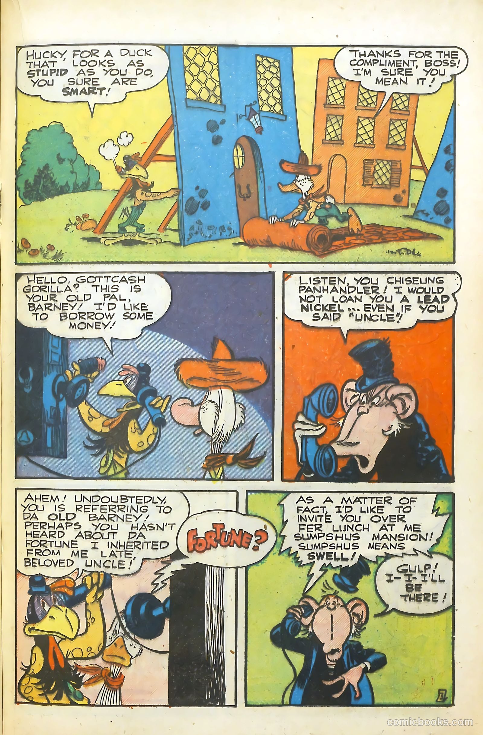 Barnyard Comics #24 (1949) — page 21 of 36