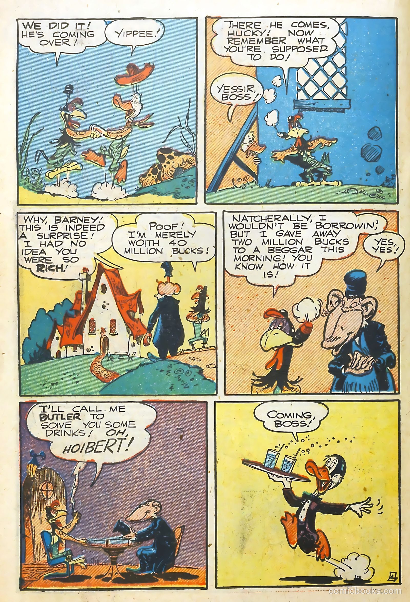 Barnyard Comics #24 (1949) — page 22 of 36