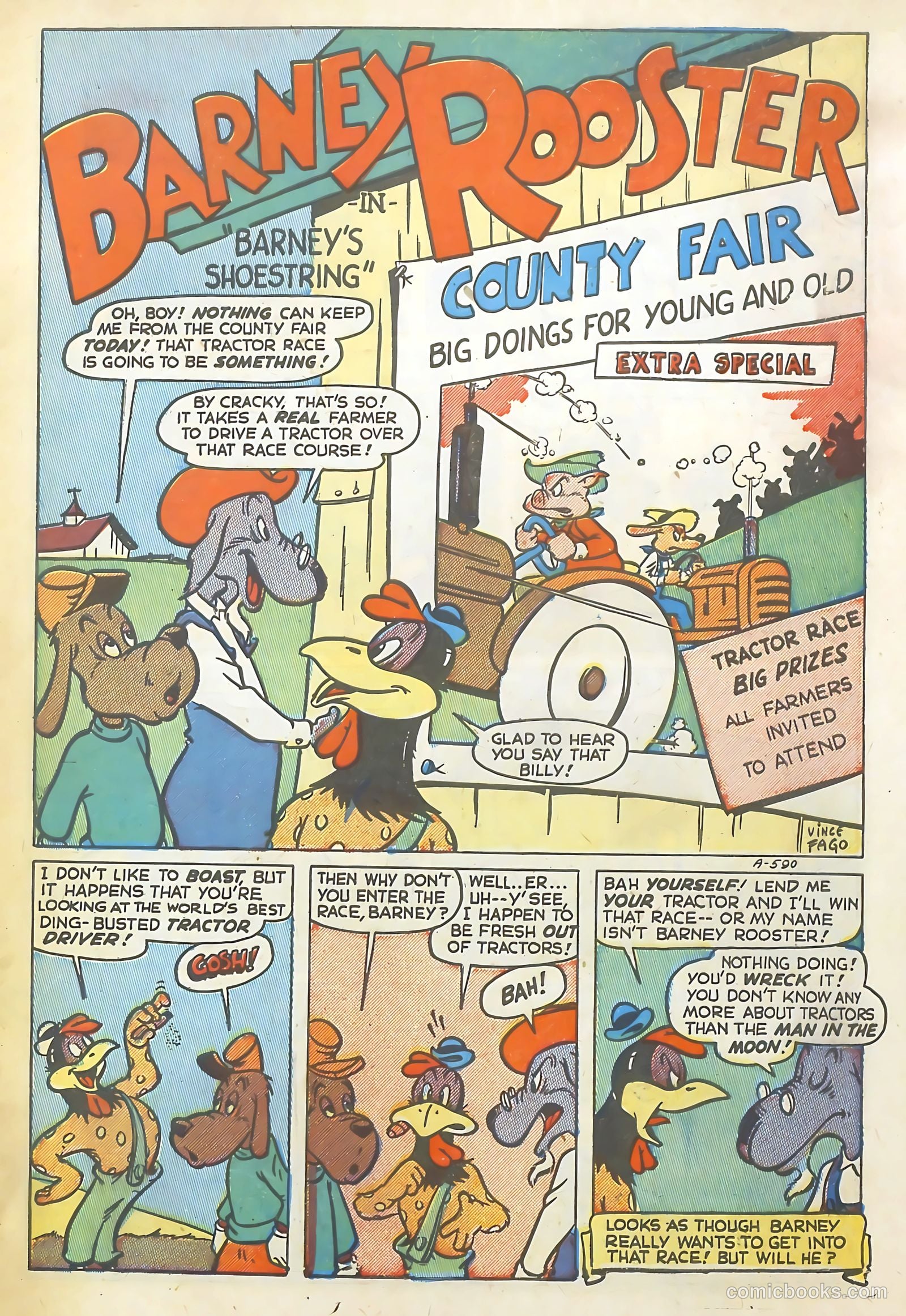 Barnyard Comics #25 (1949) — page 3 of 36