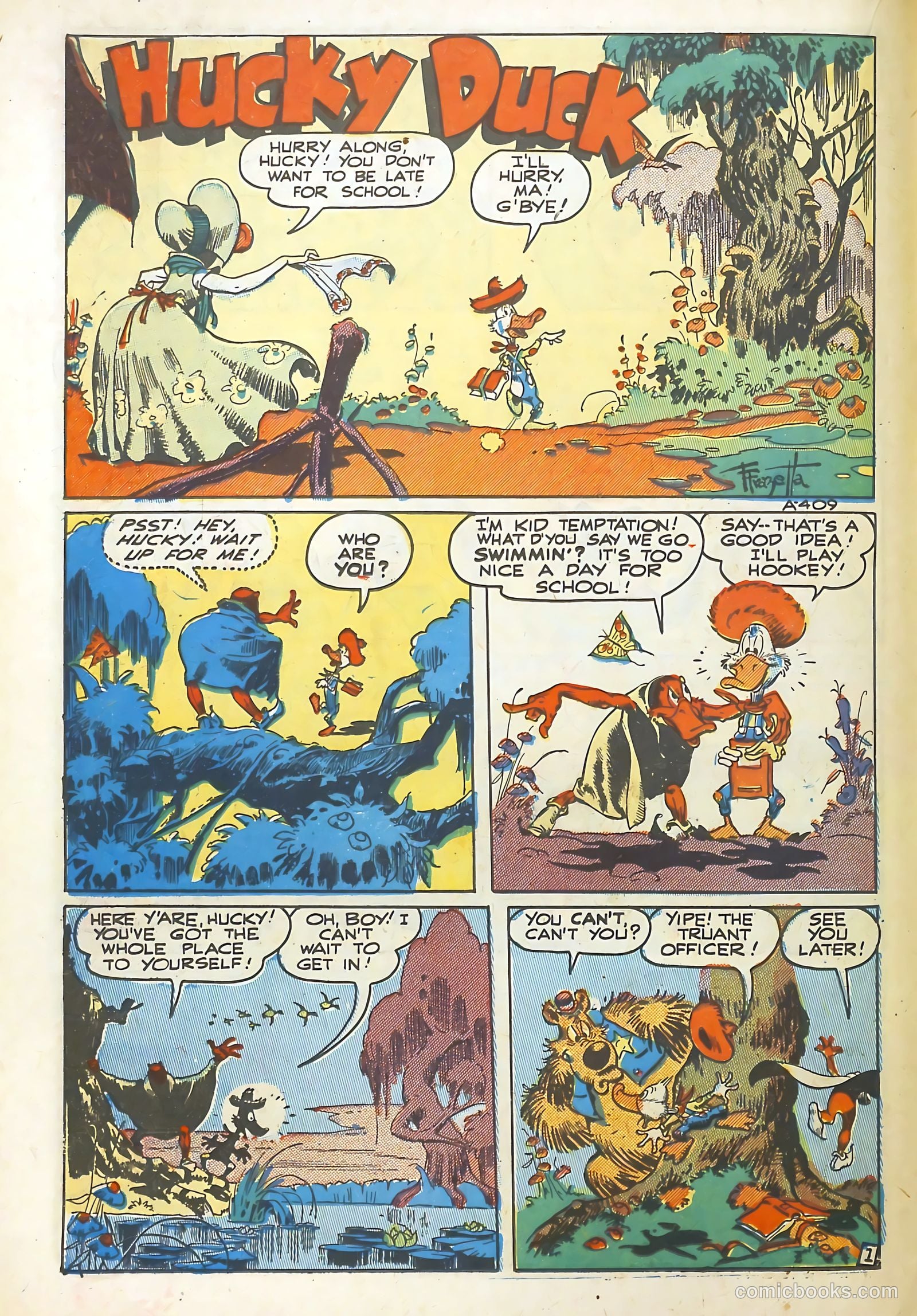 Barnyard Comics #25 (1949) — page 18 of 36
