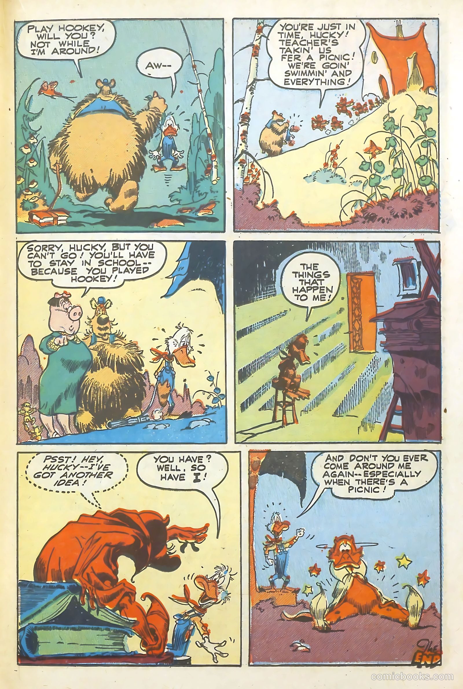 Barnyard Comics #25 (1949) — page 19 of 36