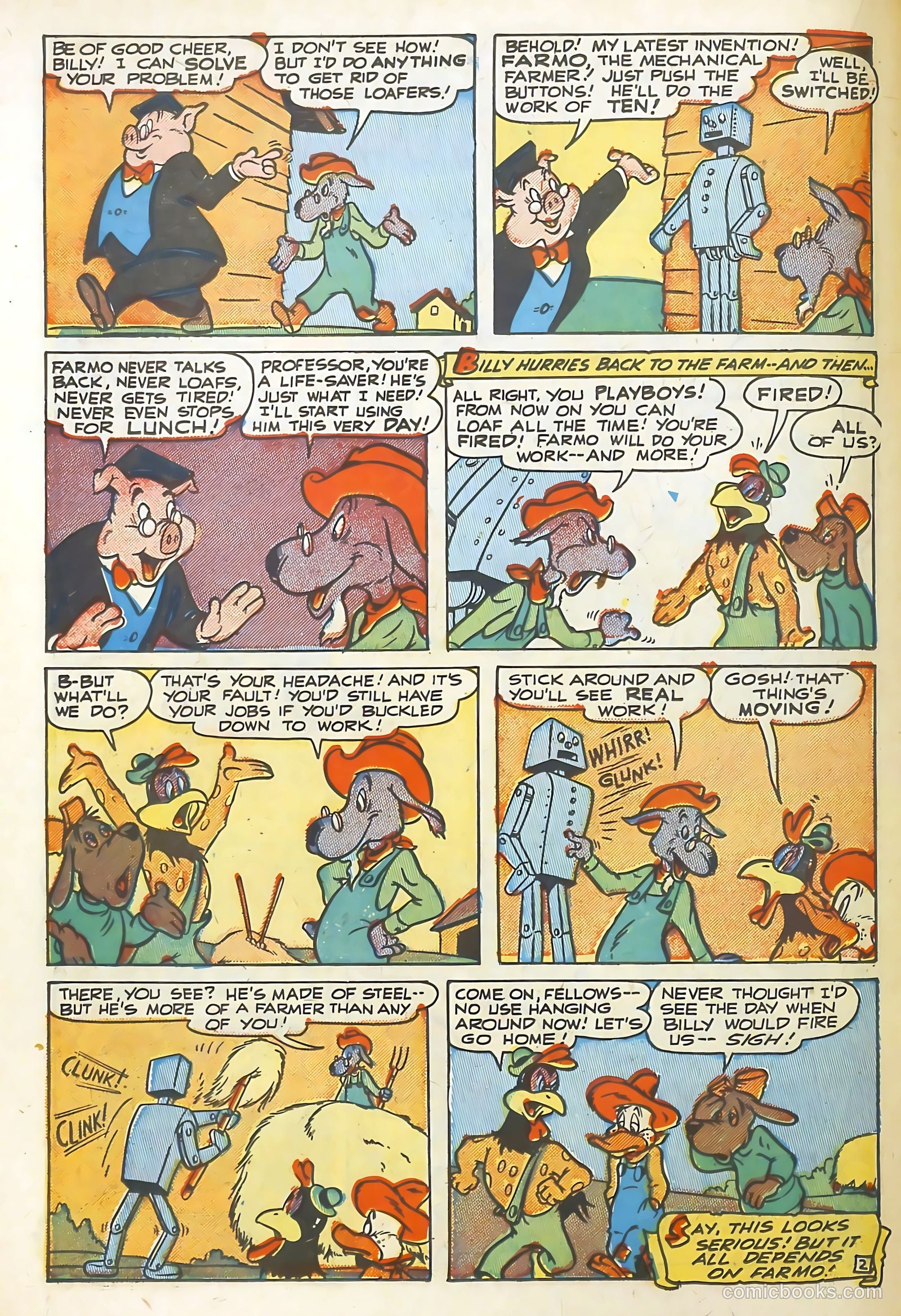 Barnyard Comics #25 (1949) — page 22 of 36