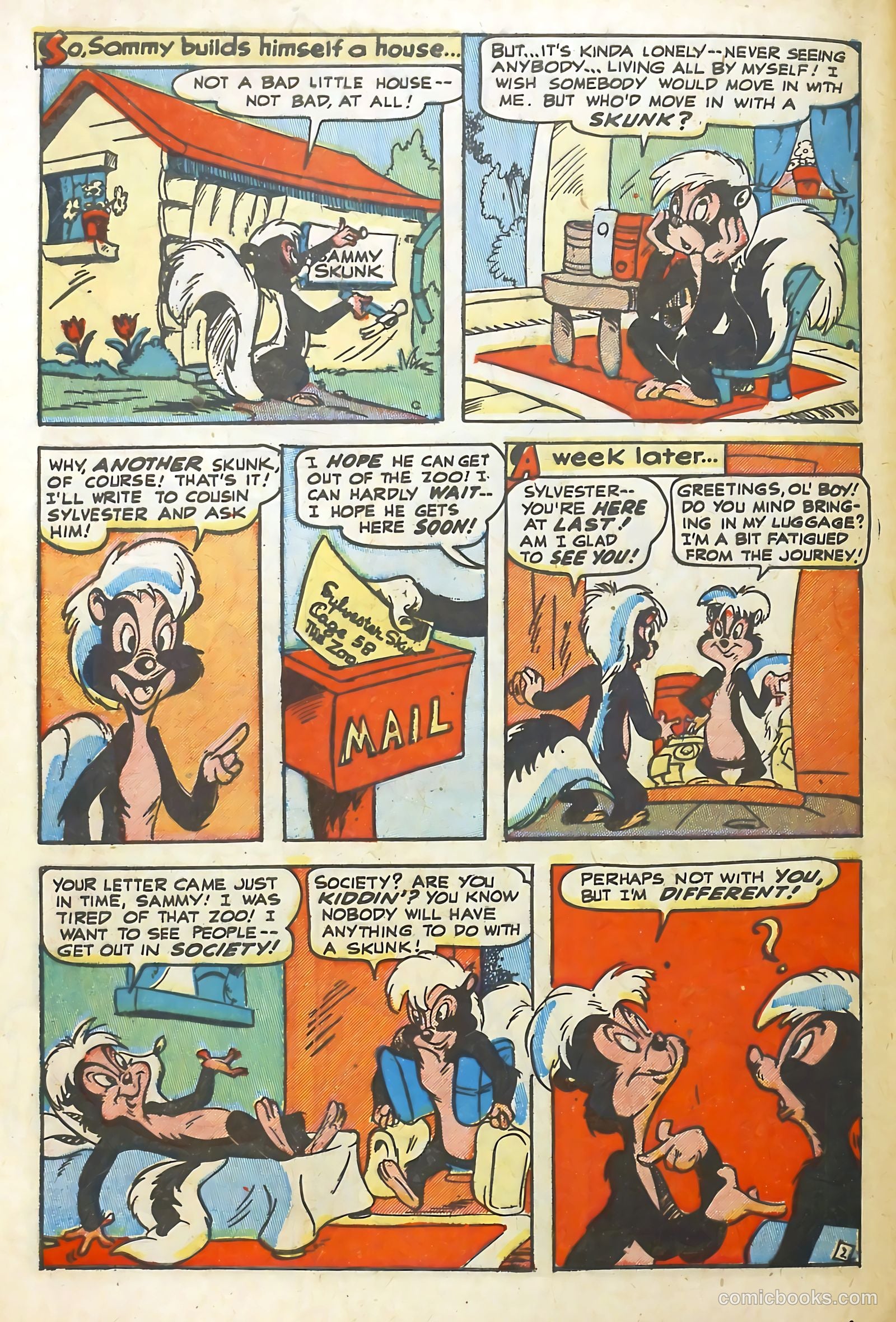 Barnyard Comics #25 (1949) — page 28 of 36