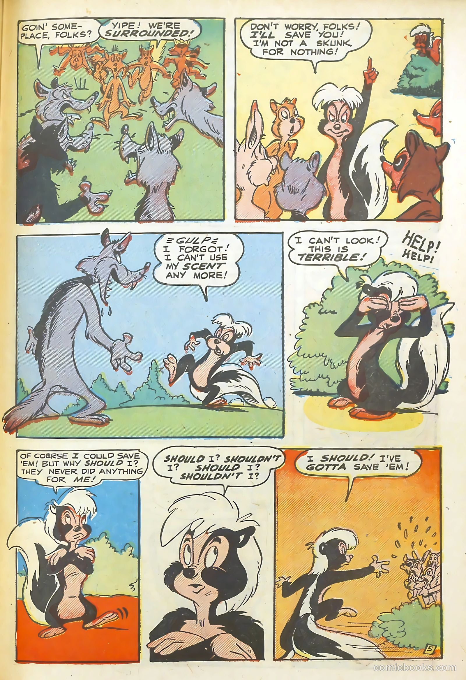 Barnyard Comics #25 (1949) — page 31 of 36