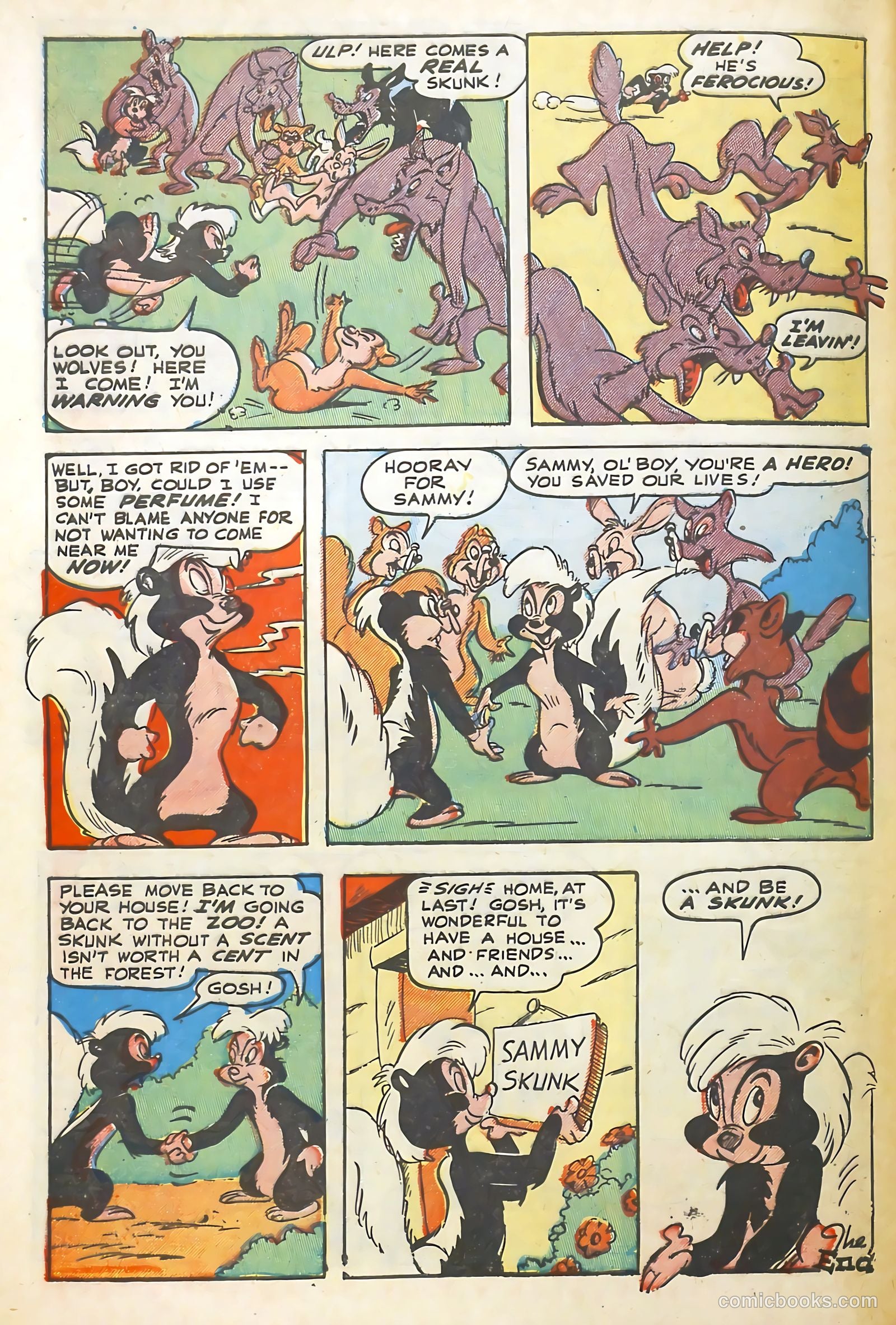 Barnyard Comics #25 (1949) — page 32 of 36