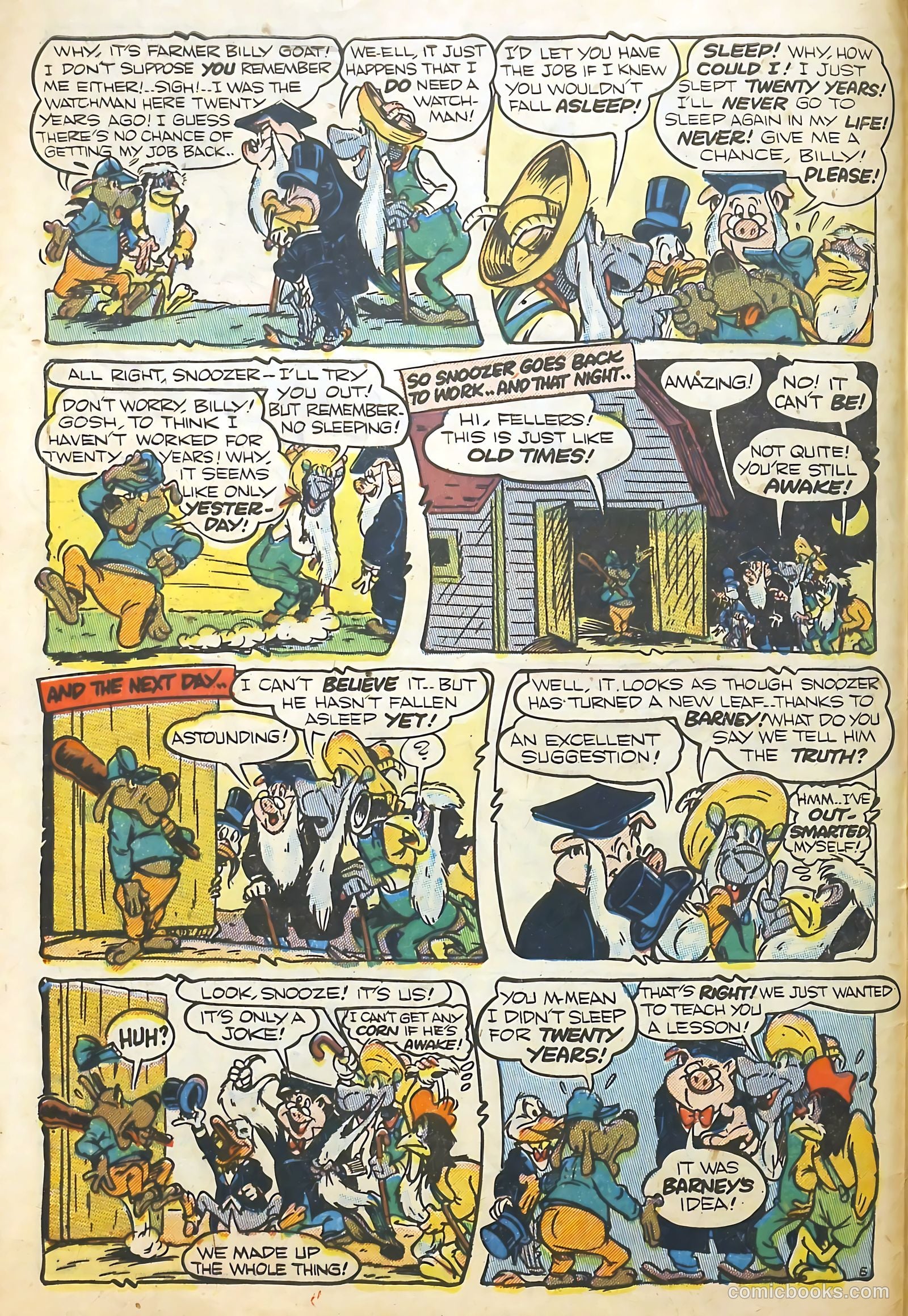 Barnyard Comics #26 (1949) — page 8 of 36