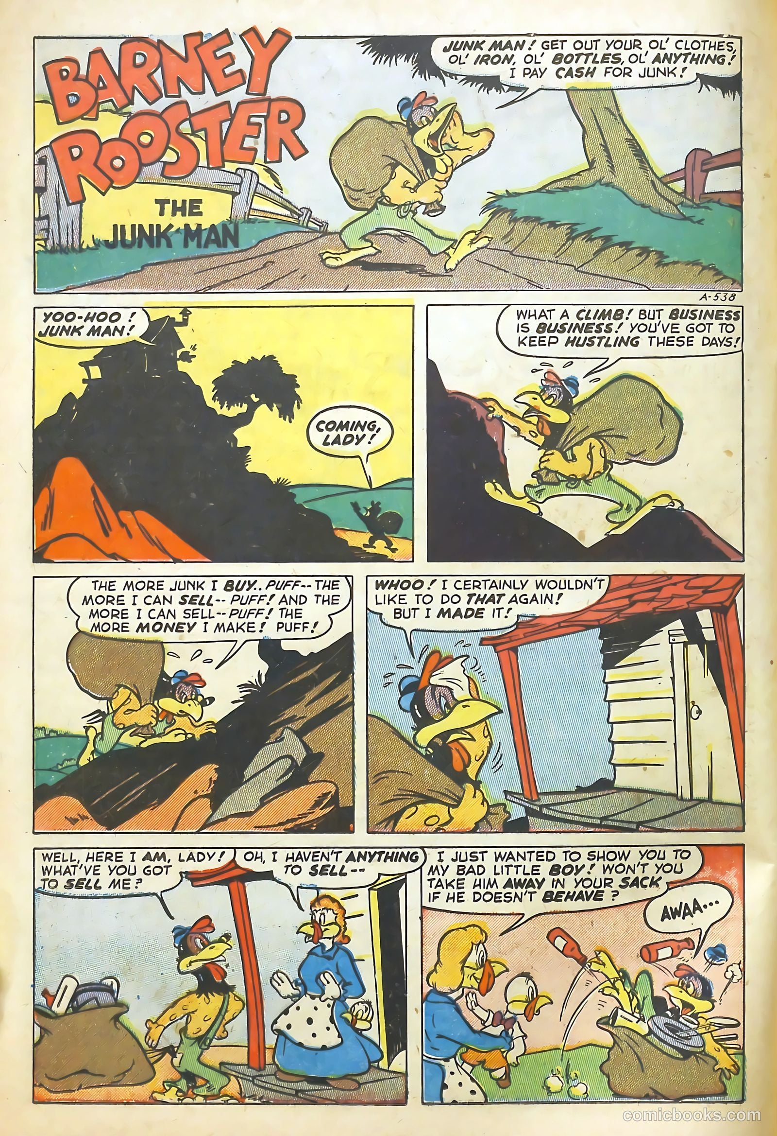 Barnyard Comics #26 (1949) — page 24 of 36