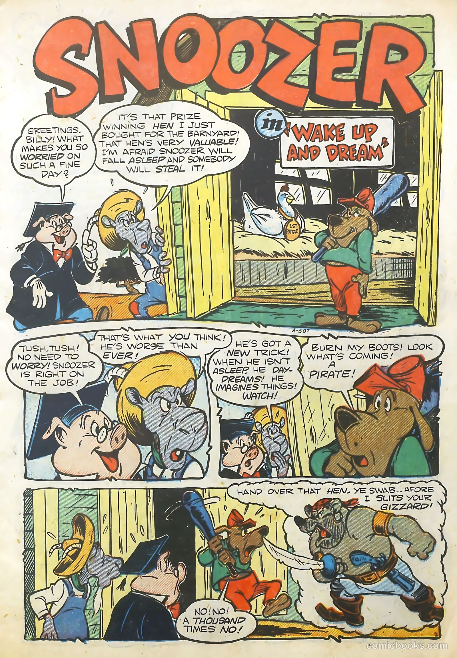 Barnyard Comics #27 (1949) — page 3 of 36