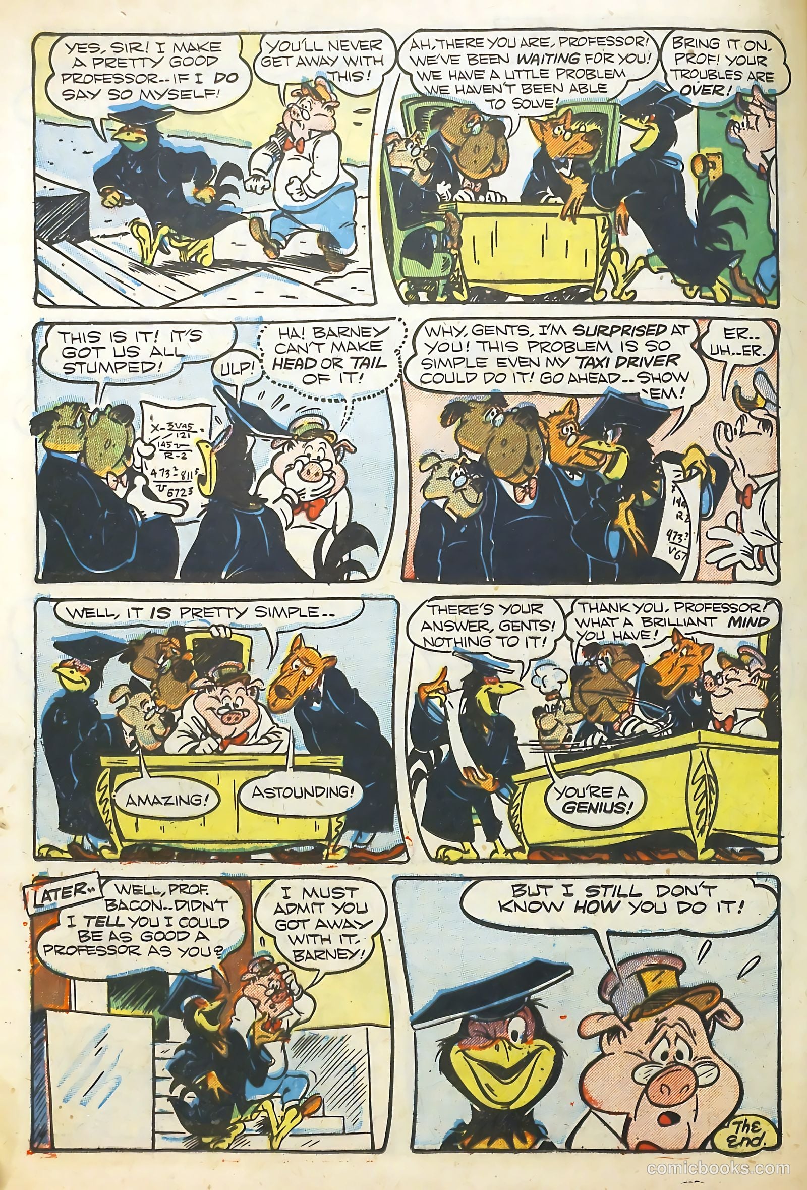 Barnyard Comics #27 (1949) — page 12 of 36
