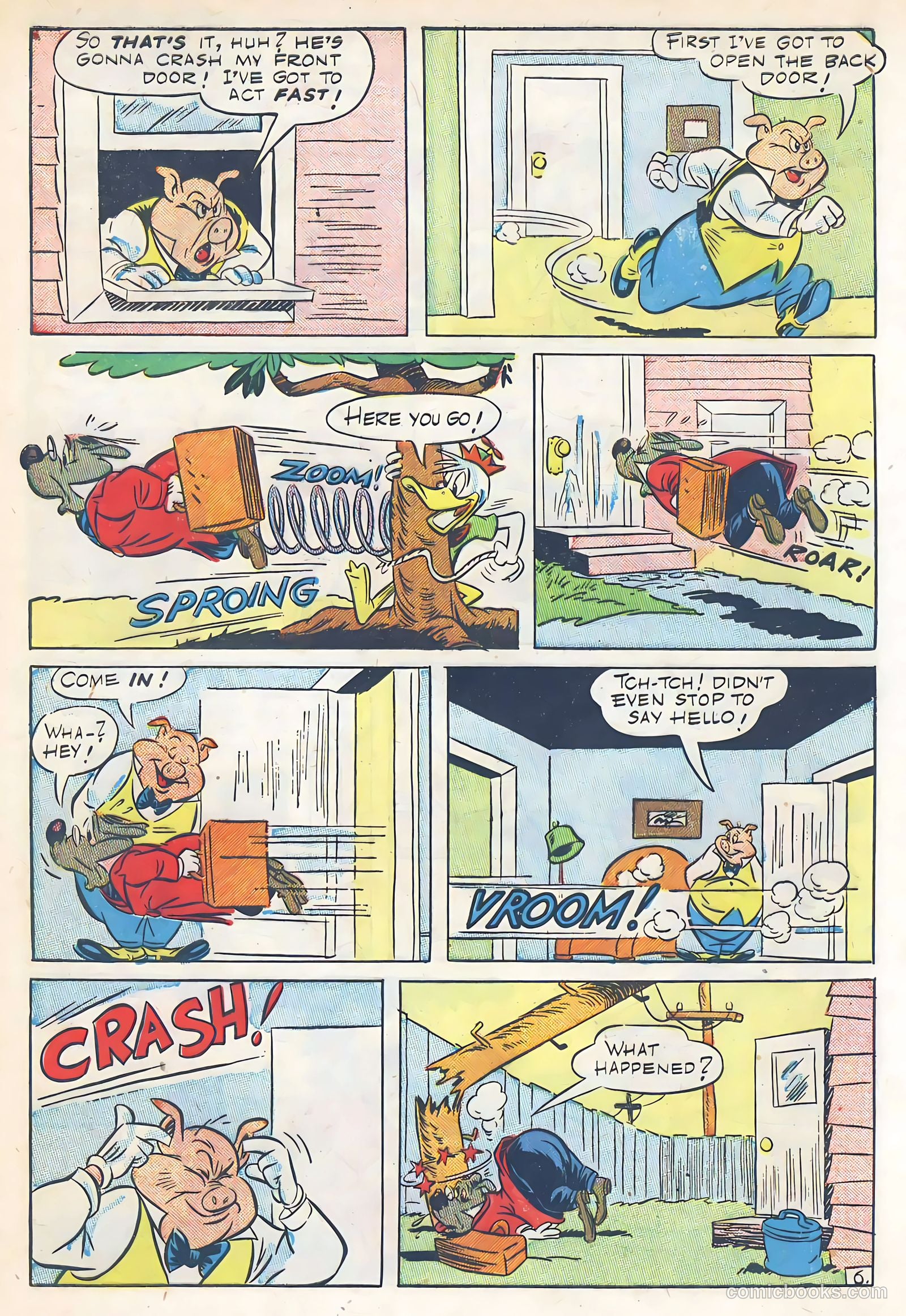 Barnyard Comics #28 (1950) — page 8 of 36