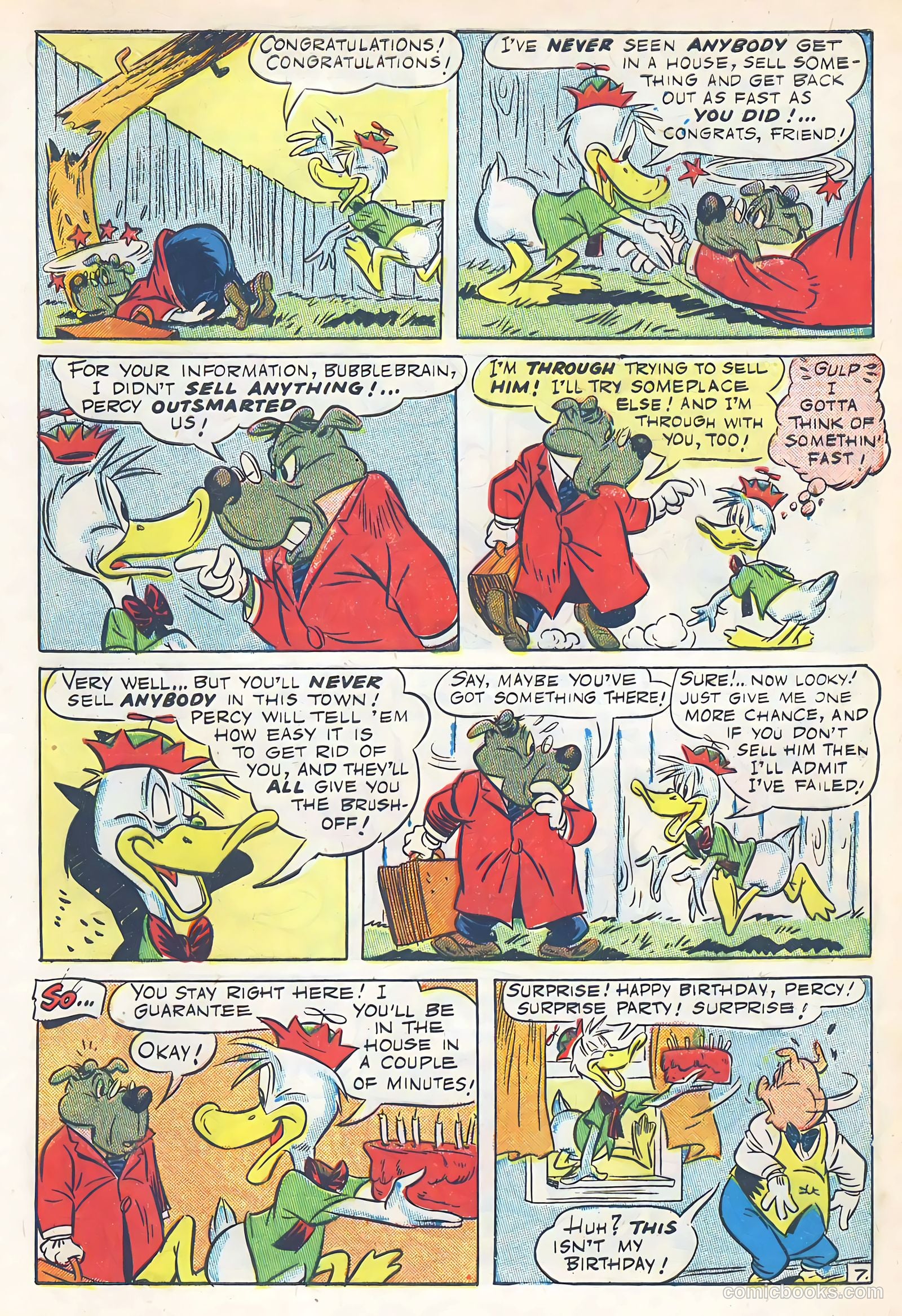 Barnyard Comics #28 (1950) — page 9 of 36