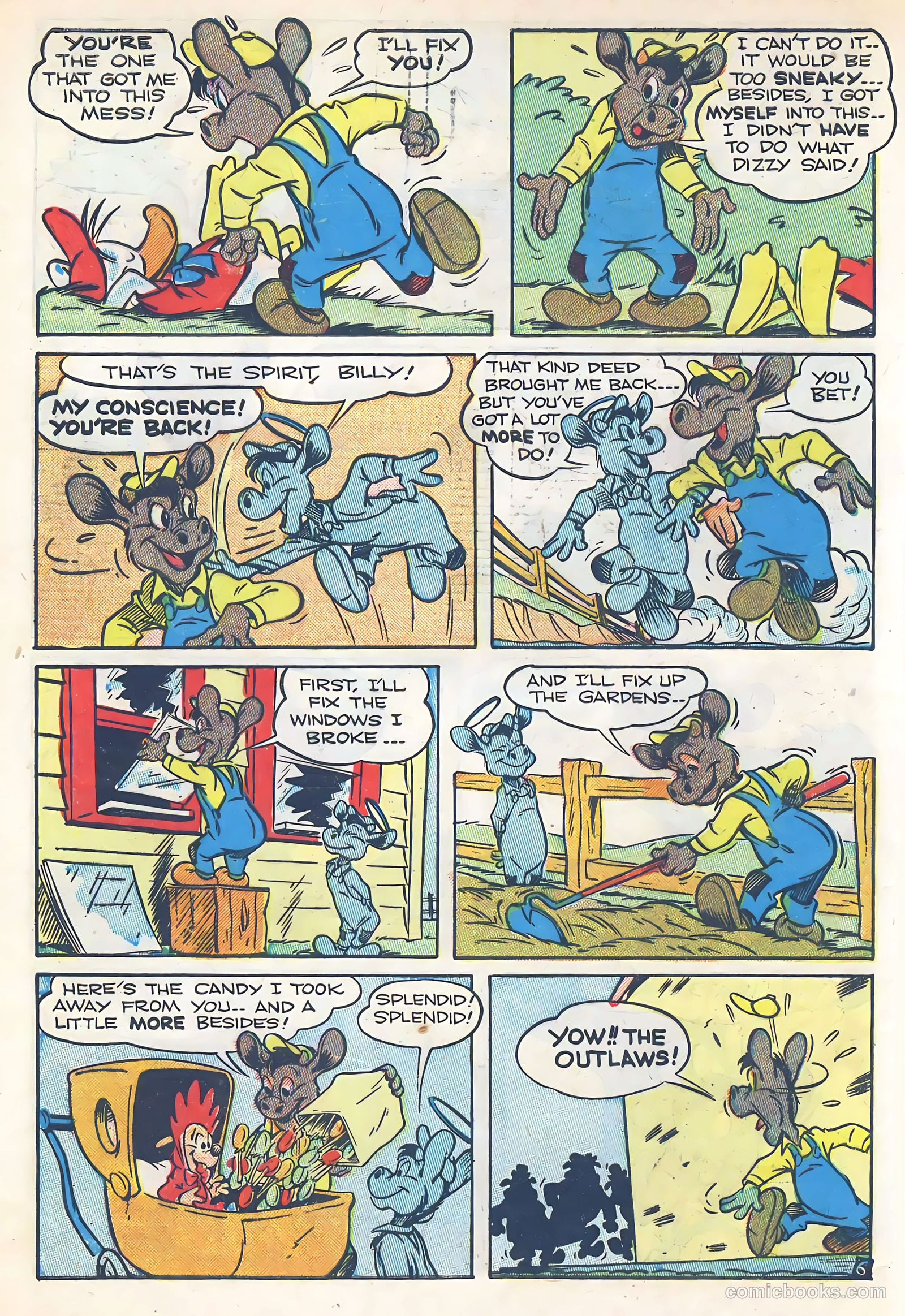 Barnyard Comics #28 (1950) — page 32 of 36