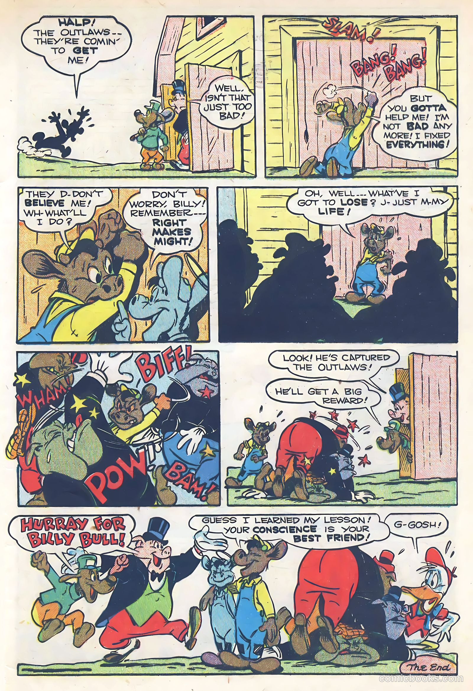 Barnyard Comics #28 (1950) — page 33 of 36