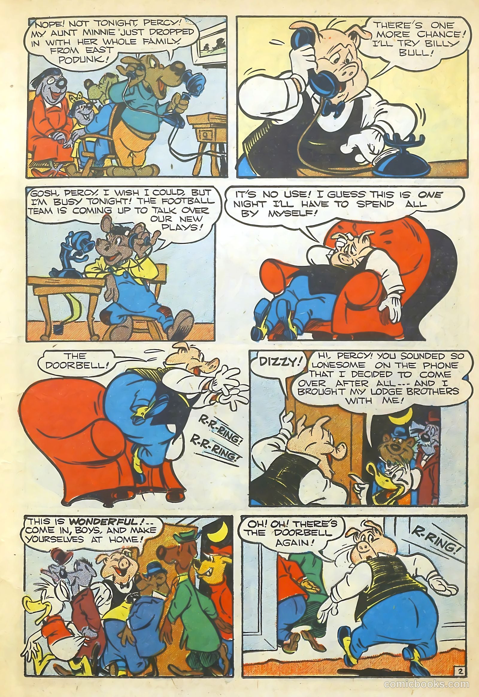 Barnyard Comics #29 (1950) — page 16 of 37