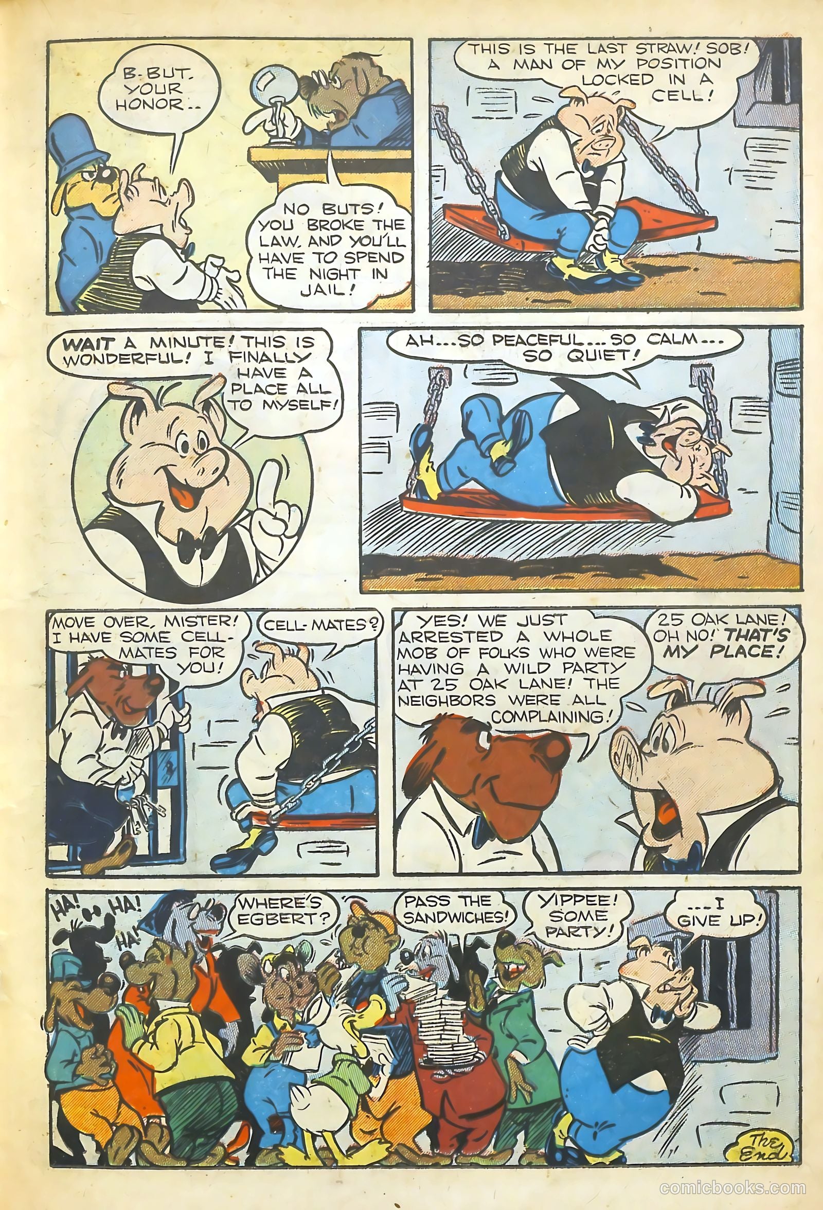 Barnyard Comics #29 (1950) — page 20 of 37