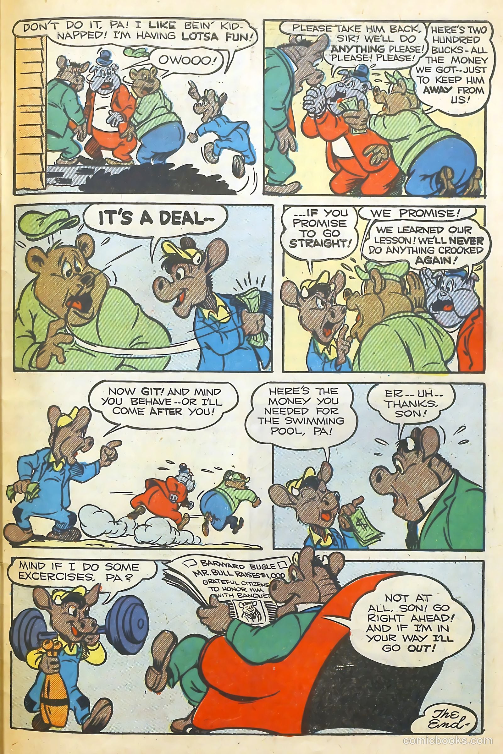 Barnyard Comics #29 (1950) — page 32 of 37