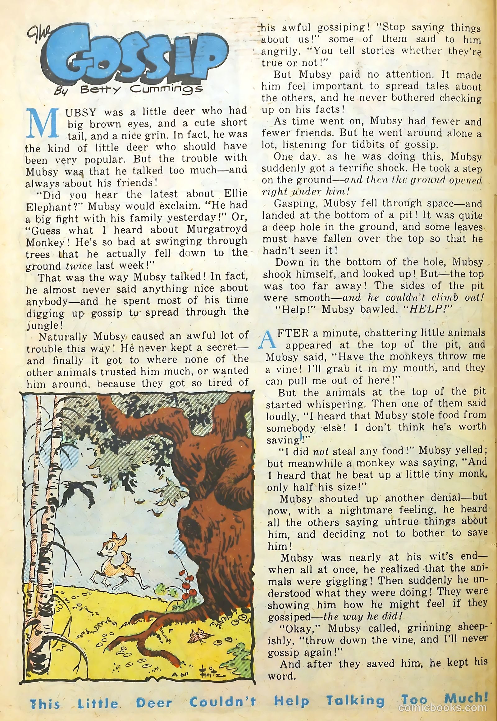 Barnyard Comics #29 (1950) — page 33 of 37