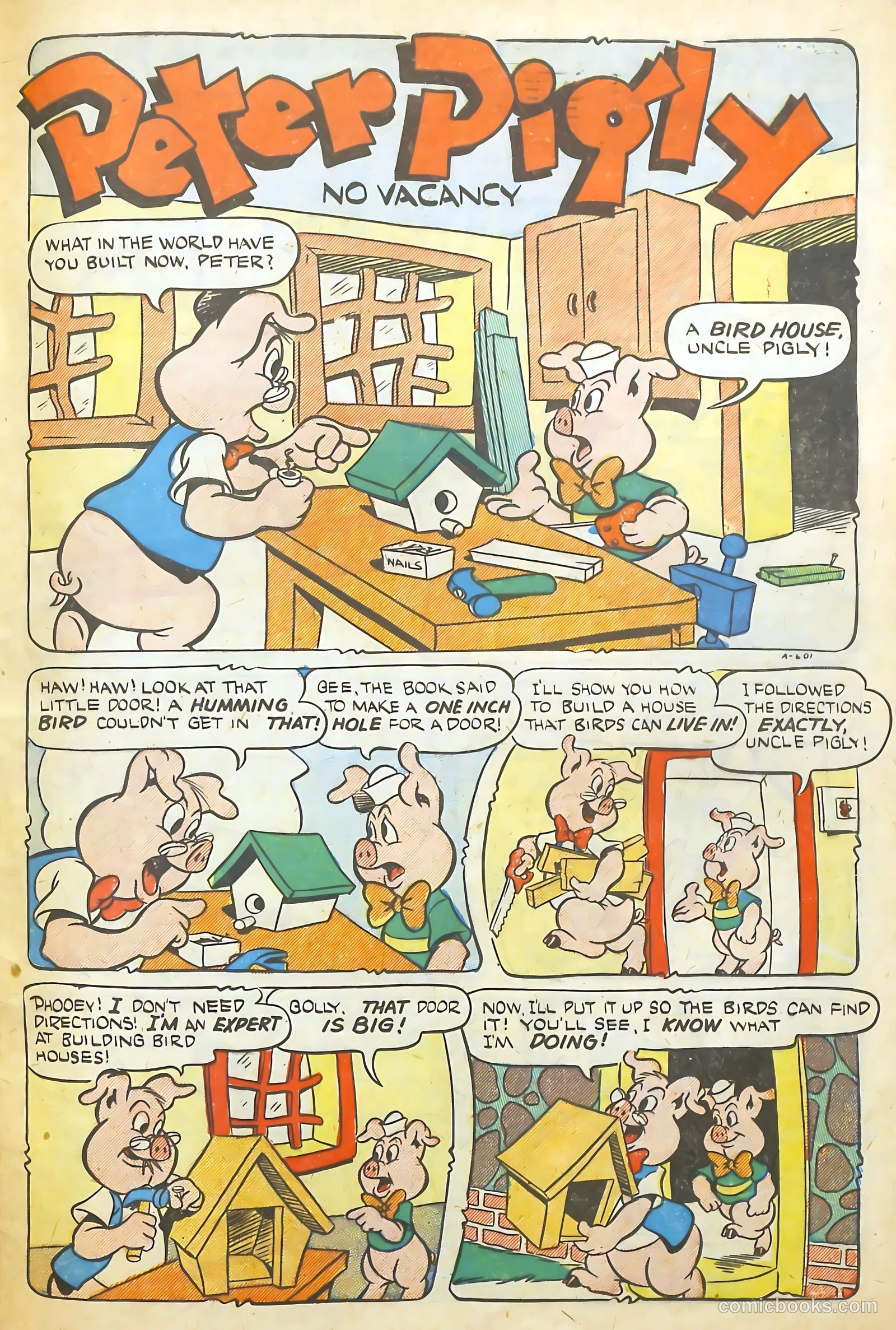 Barnyard Comics #29 (1950) — page 34 of 37