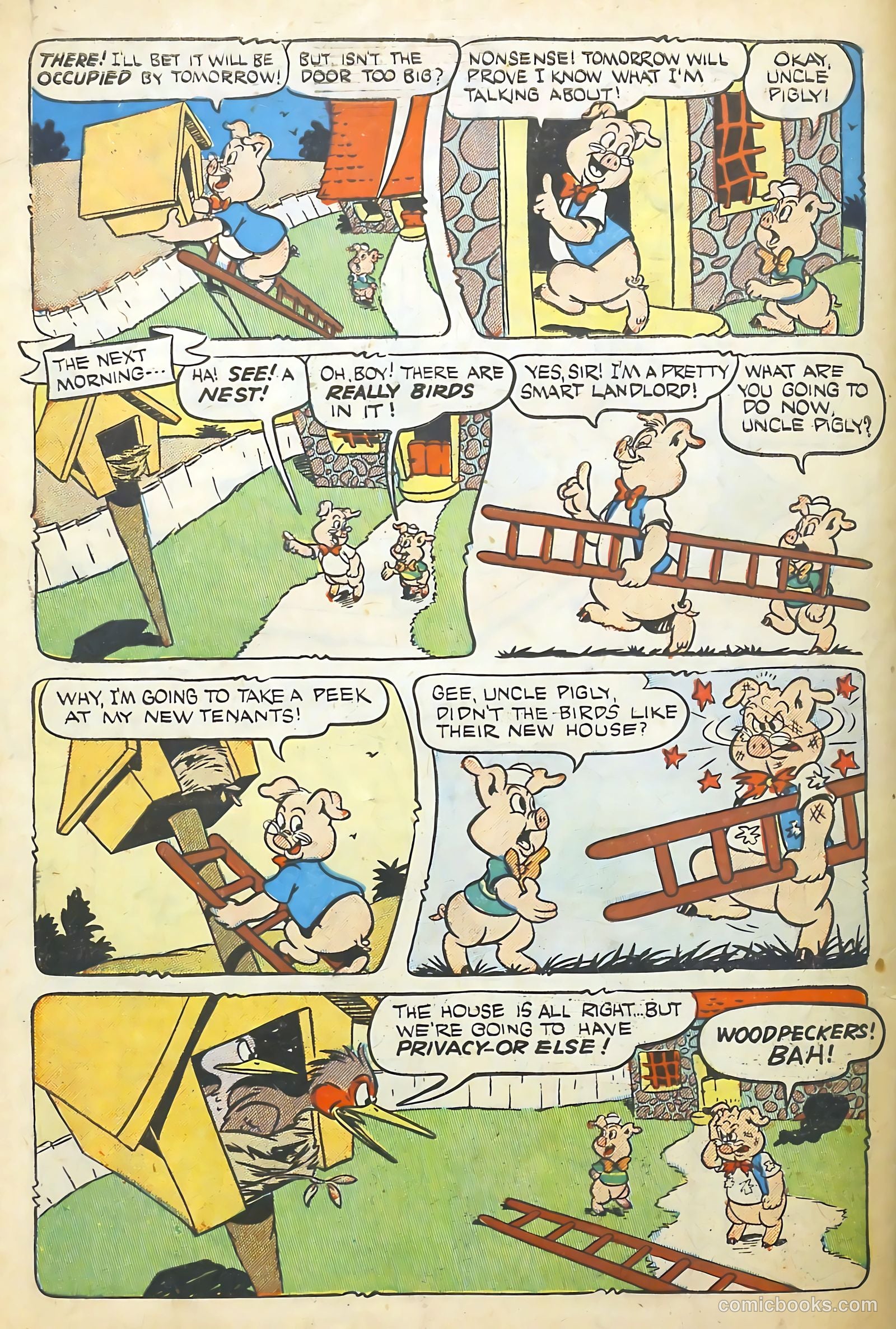 Barnyard Comics #29 (1950) — page 35 of 37