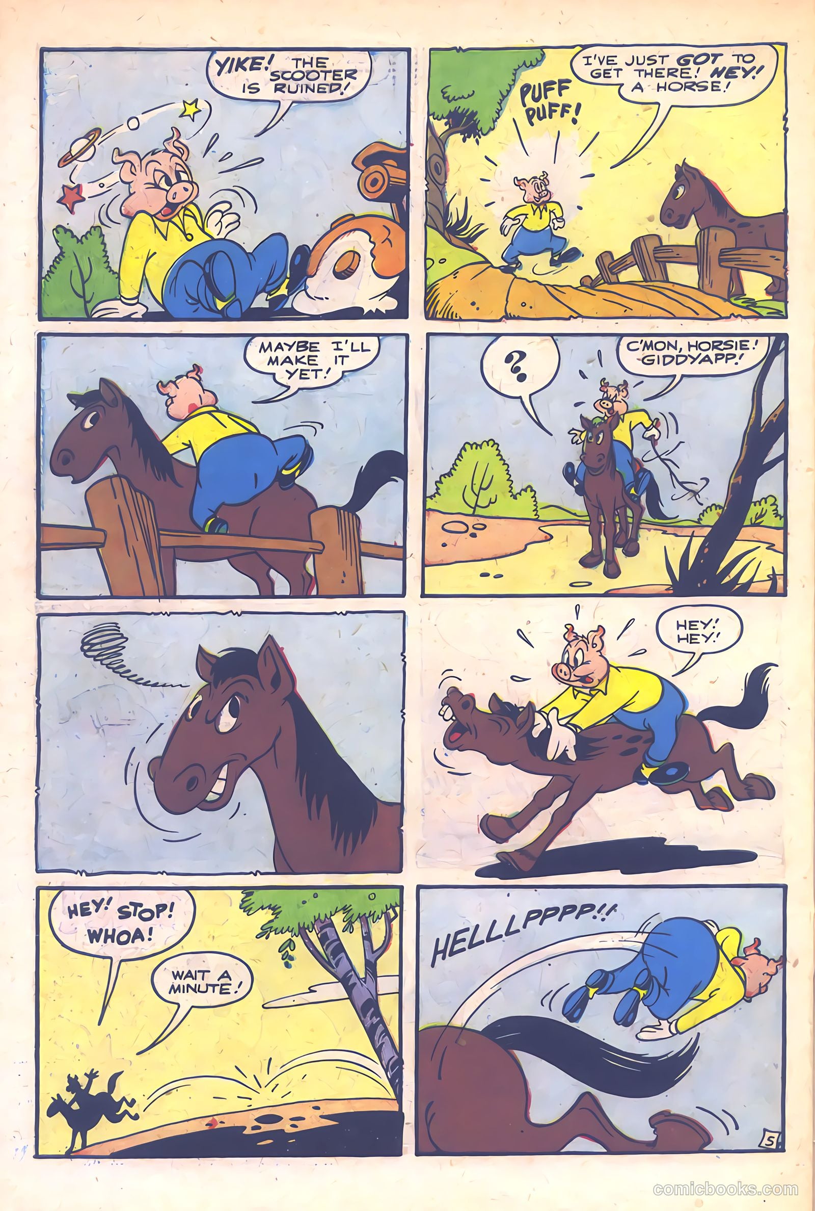 Barnyard Comics #30 (1950) — page 30 of 36
