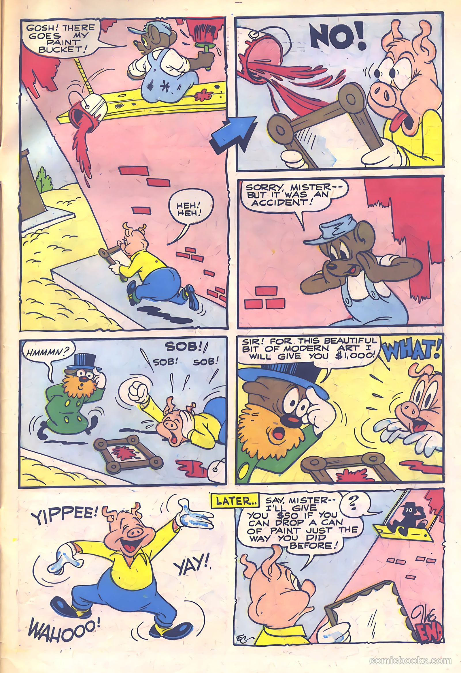 Barnyard Comics #30 (1950) — page 33 of 36