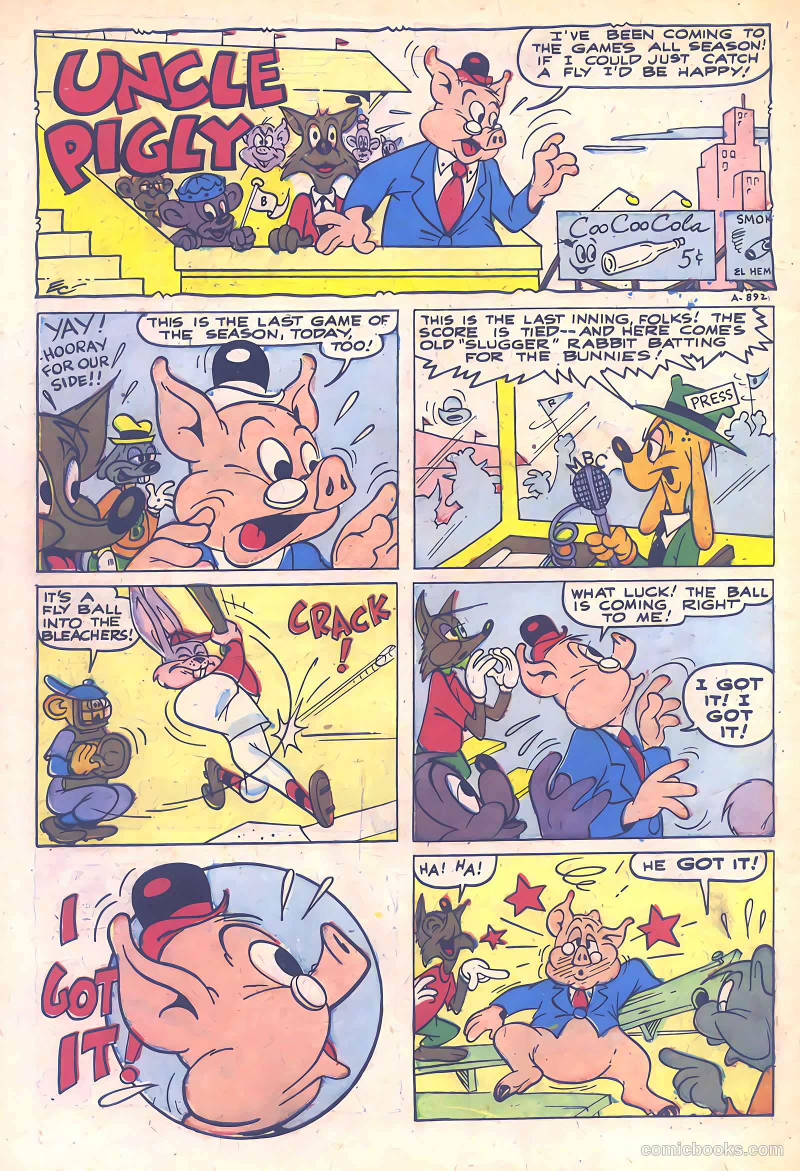 Barnyard Comics #30 (1950) — page 34 of 36
