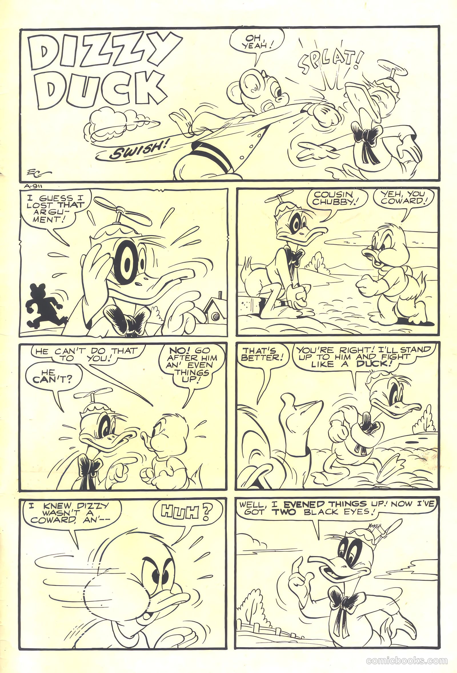 Barnyard Comics #30 (1950) — page 35 of 36