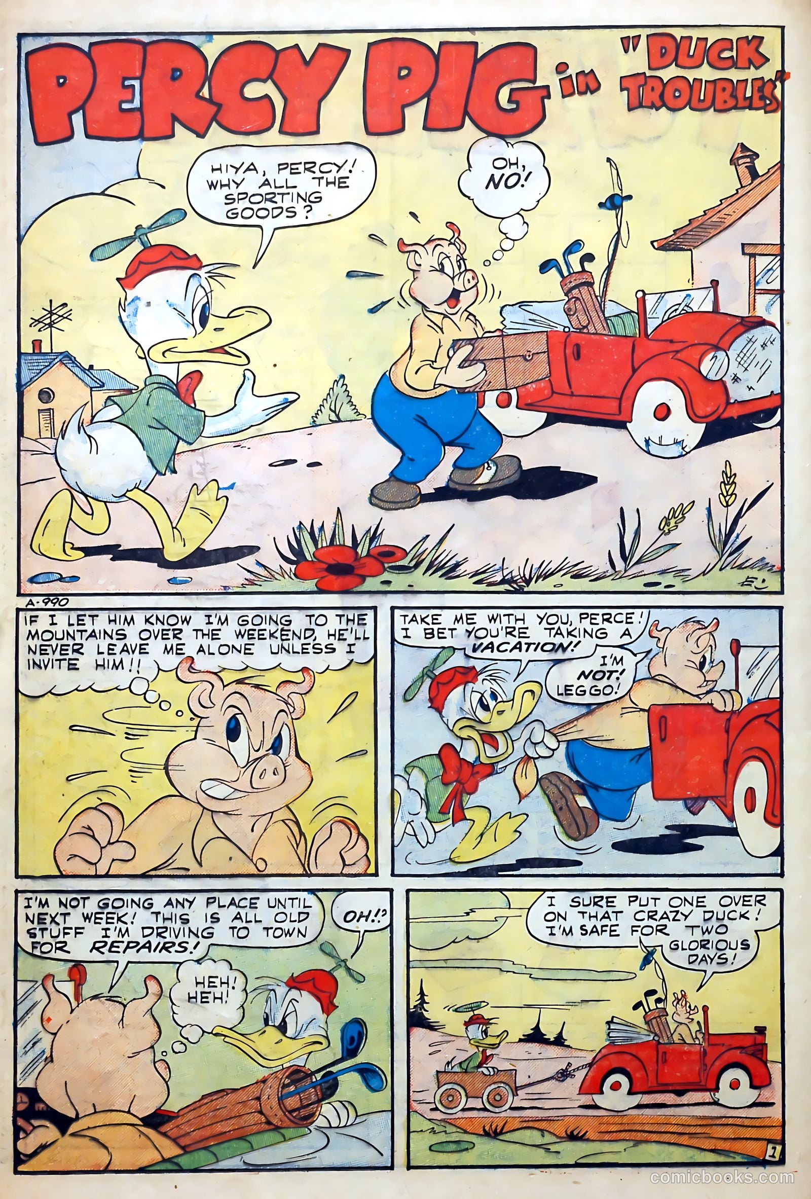 Barnyard Comics #31 (1950) — page 16 of 36