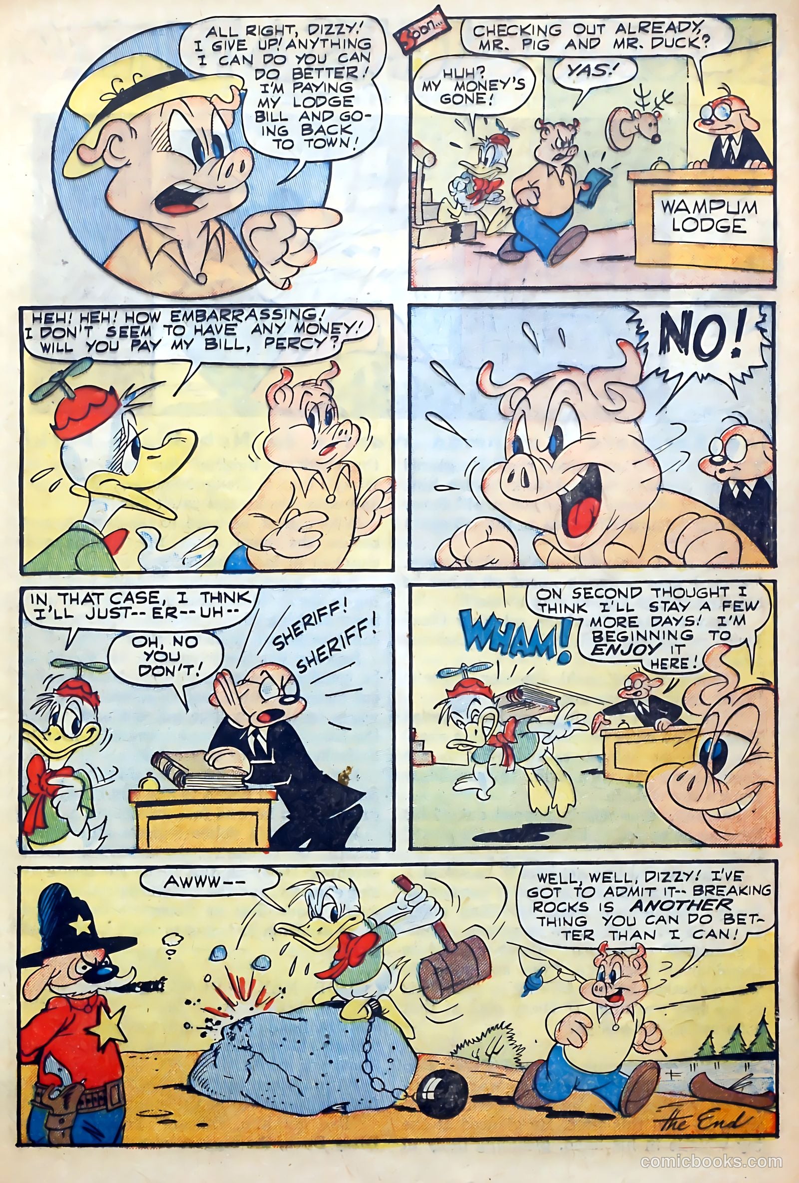 Barnyard Comics #31 (1950) — page 21 of 36