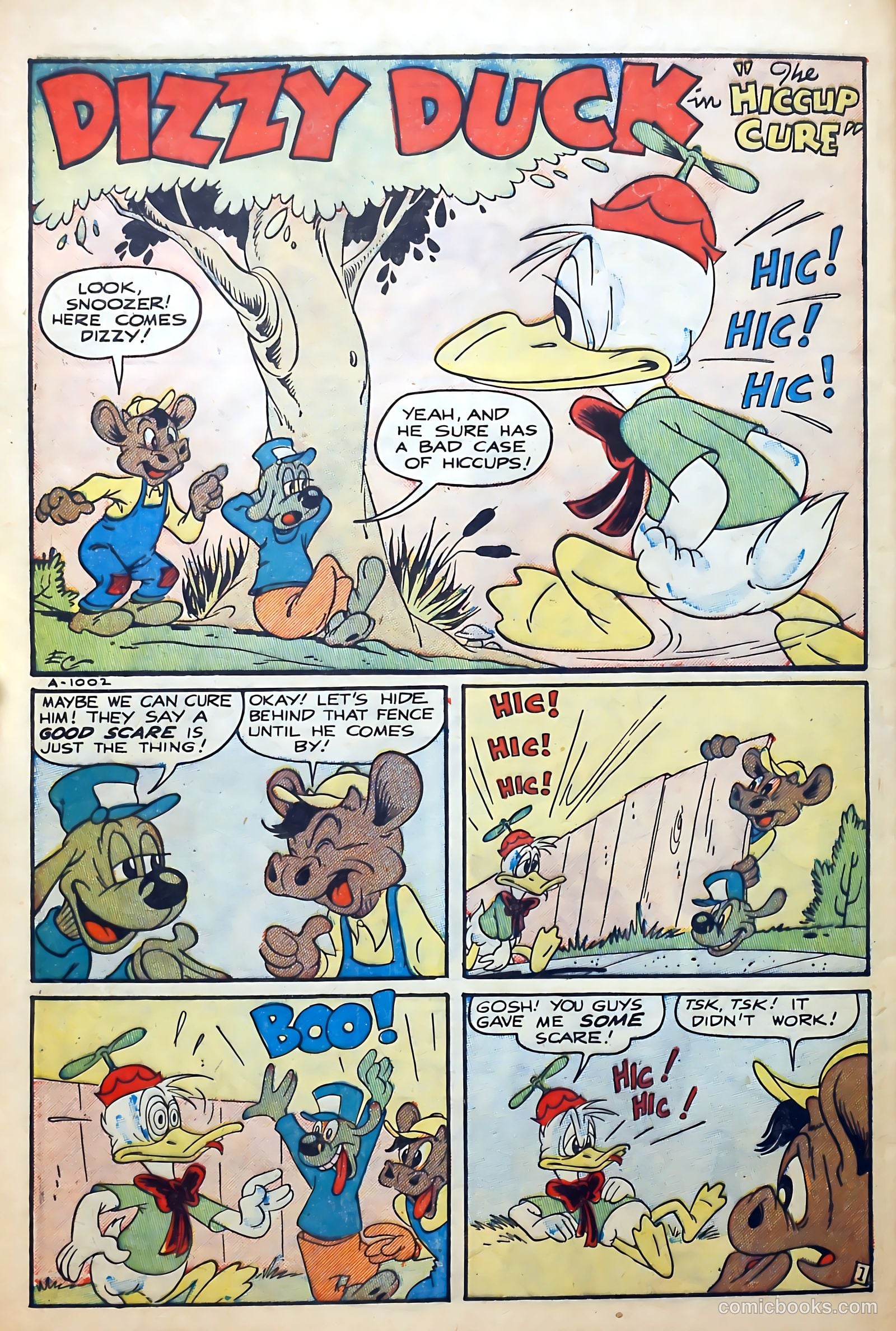 Barnyard Comics #31 (1950) — page 32 of 36