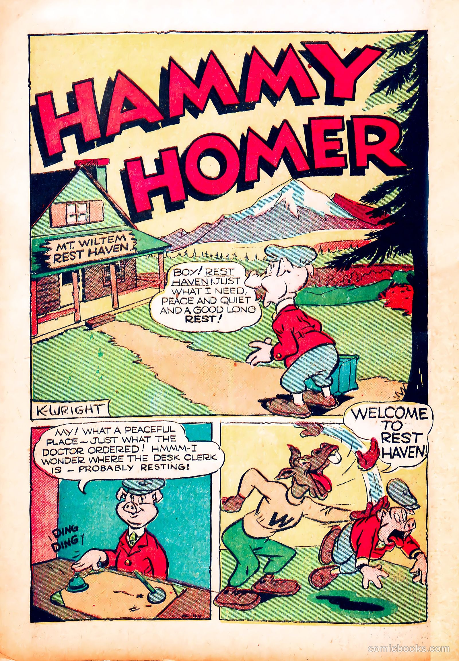 Barnyard Comics #4 (1945) — page 14 of 49