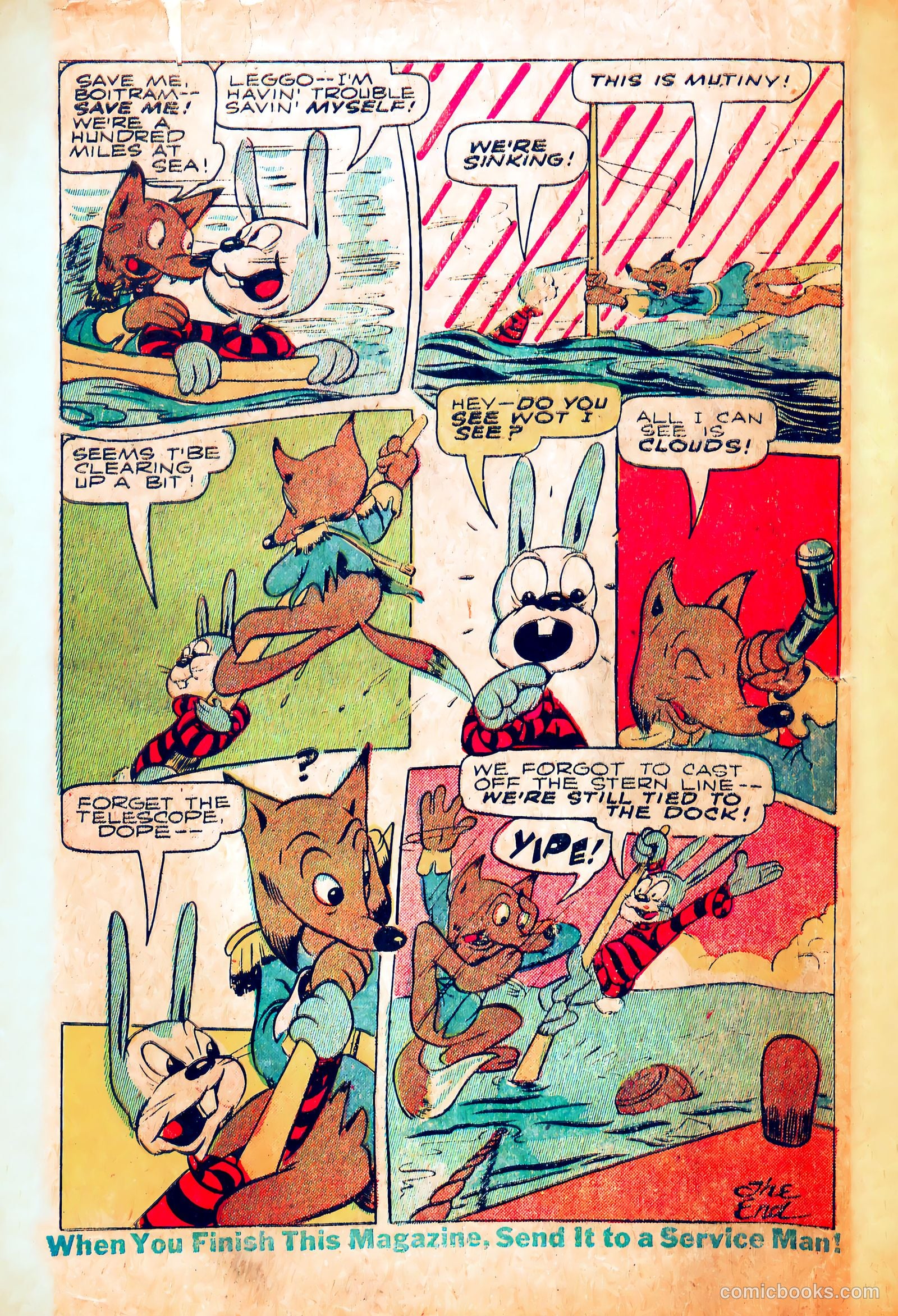 Barnyard Comics #4 (1945) — page 47 of 49