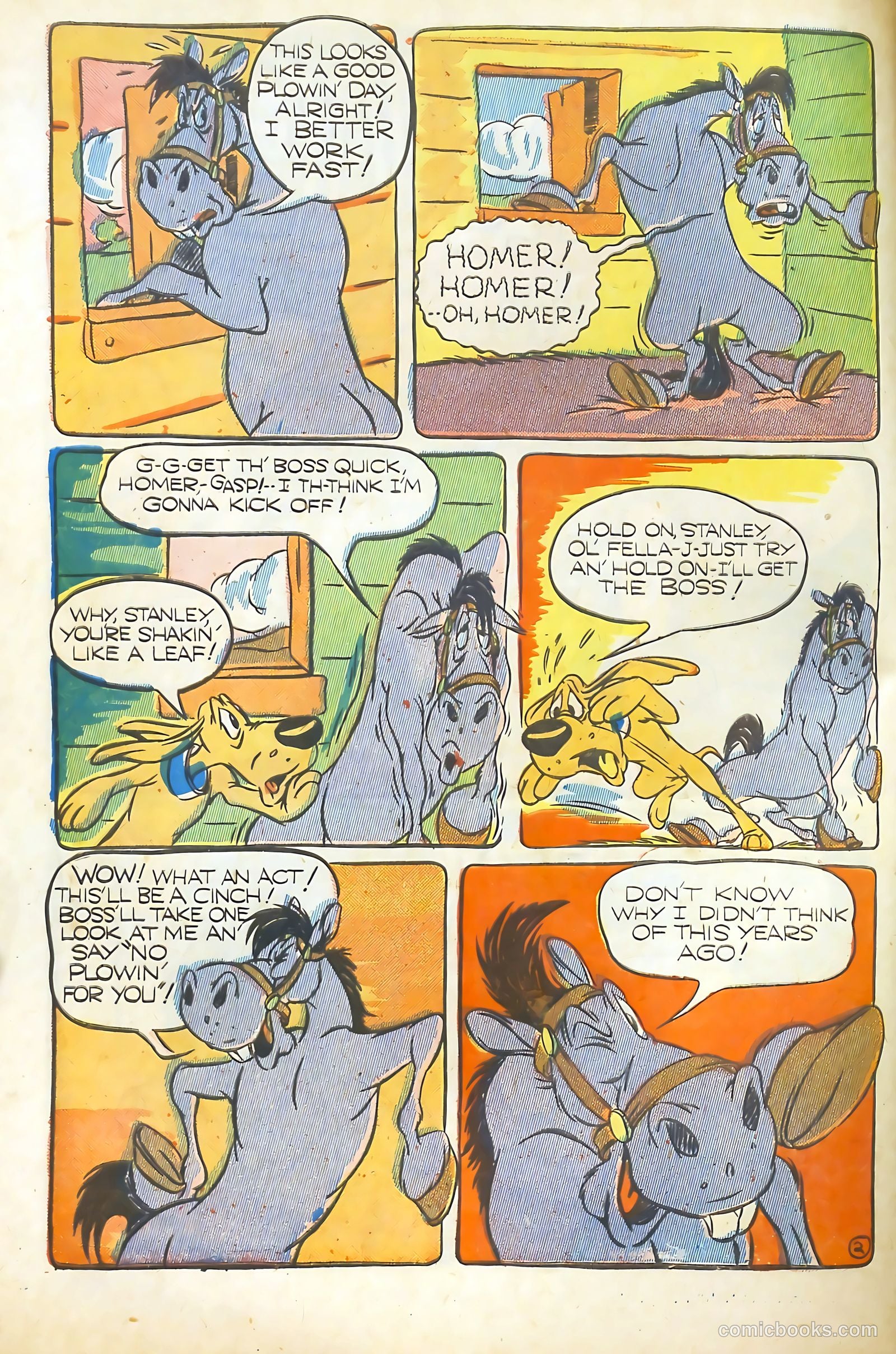 Barnyard Comics #5 (1945) — page 4 of 36