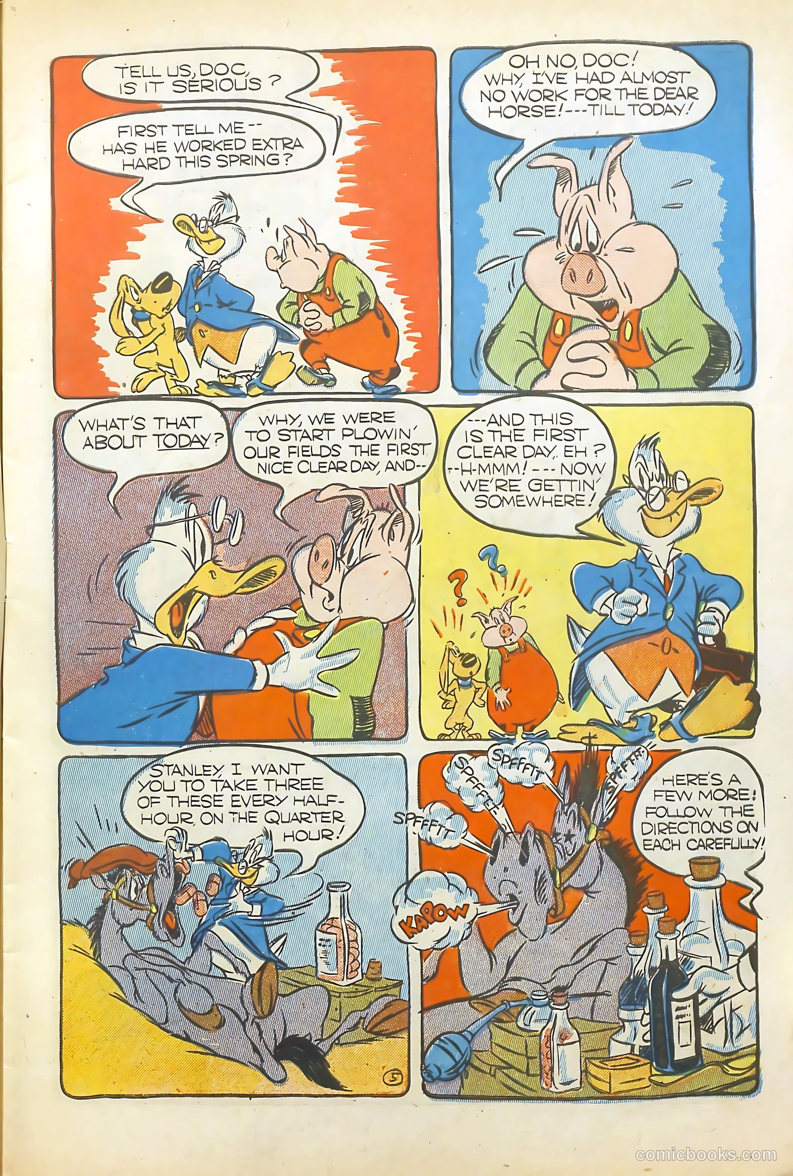 Barnyard Comics #5 (1945) — page 7 of 36