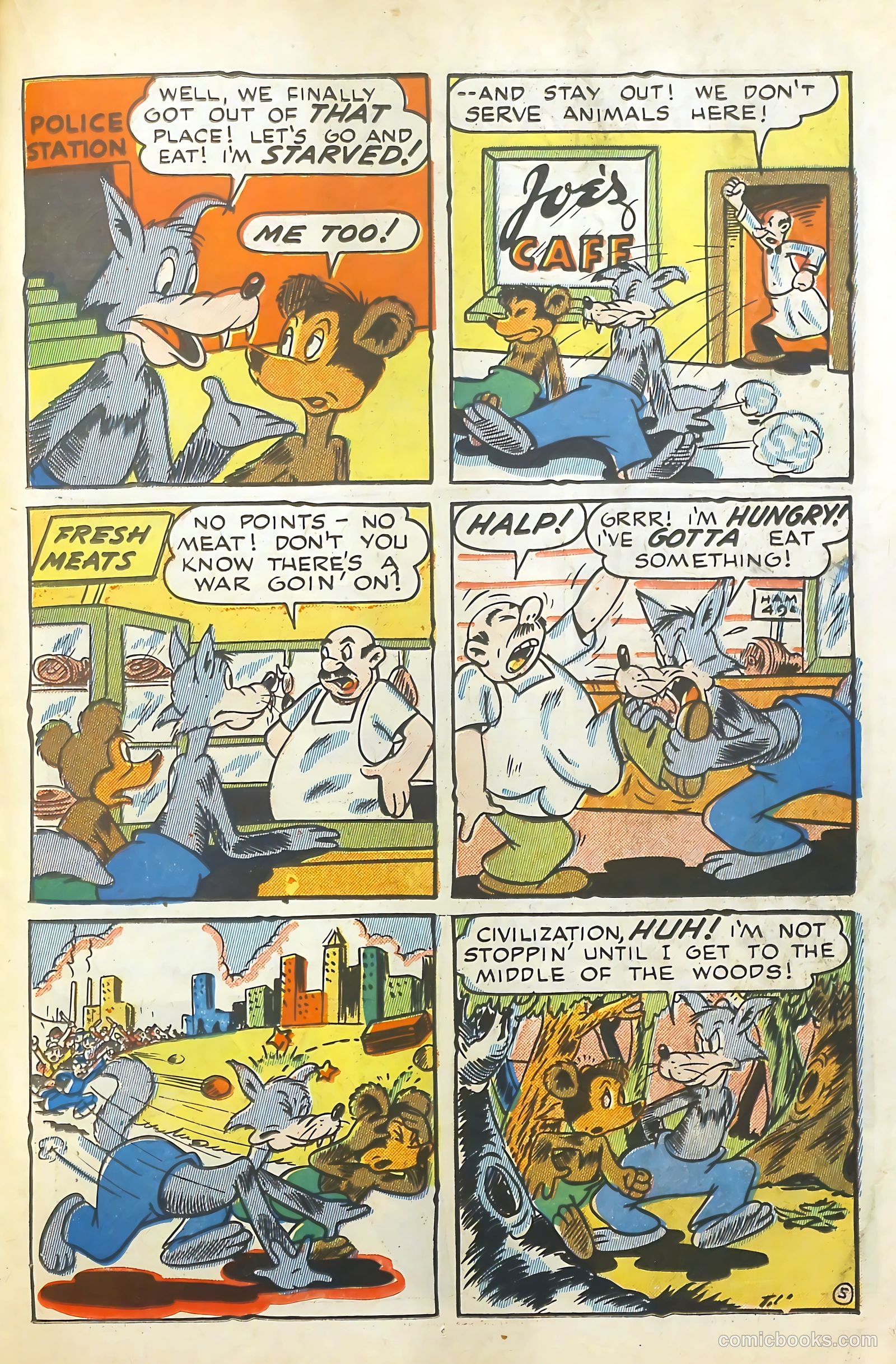 Barnyard Comics #5 (1945) — page 23 of 36