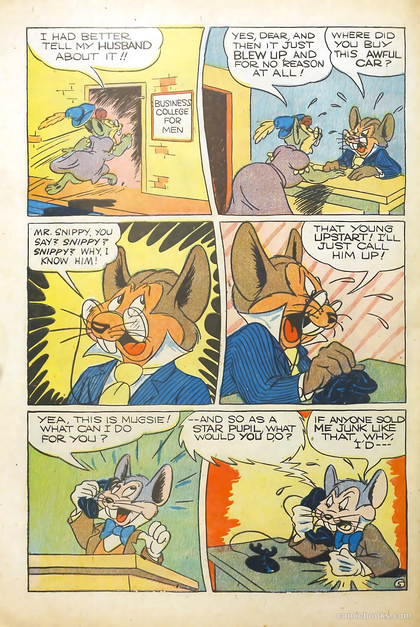 Barnyard Comics #5 (1945) — page 28 of 36
