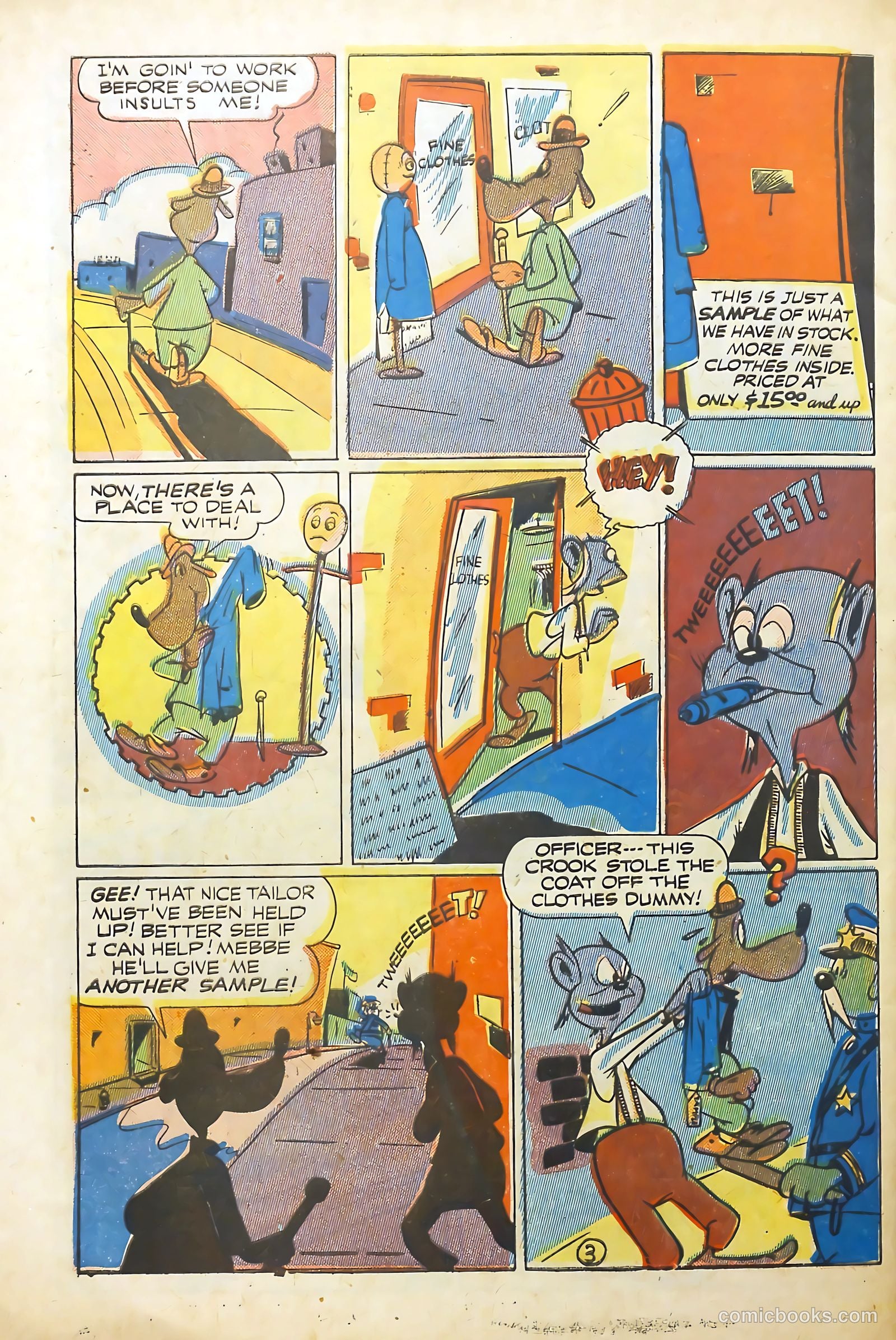 Barnyard Comics #5 (1945) — page 32 of 36