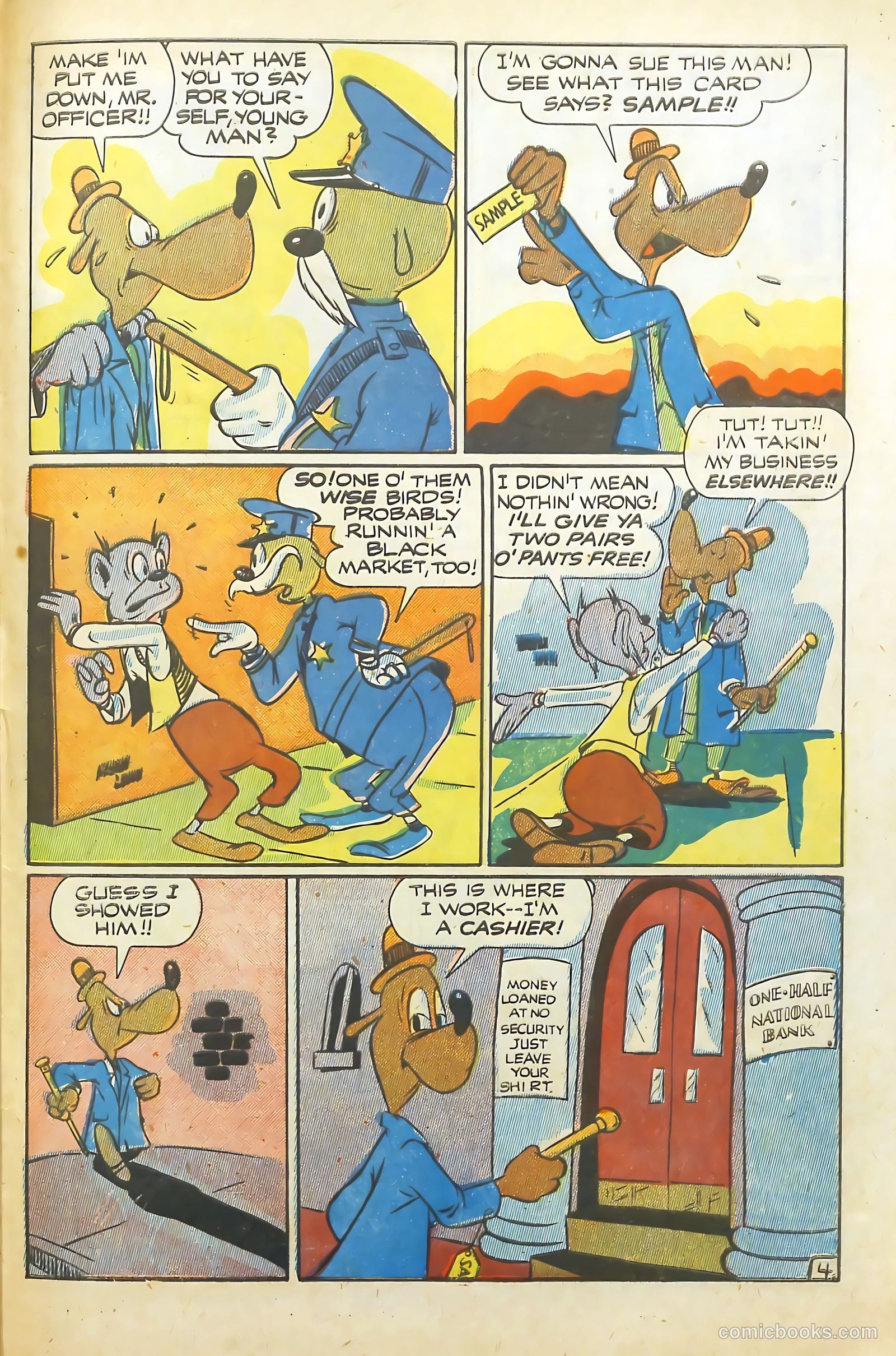 Barnyard Comics #5 (1945) — page 33 of 36