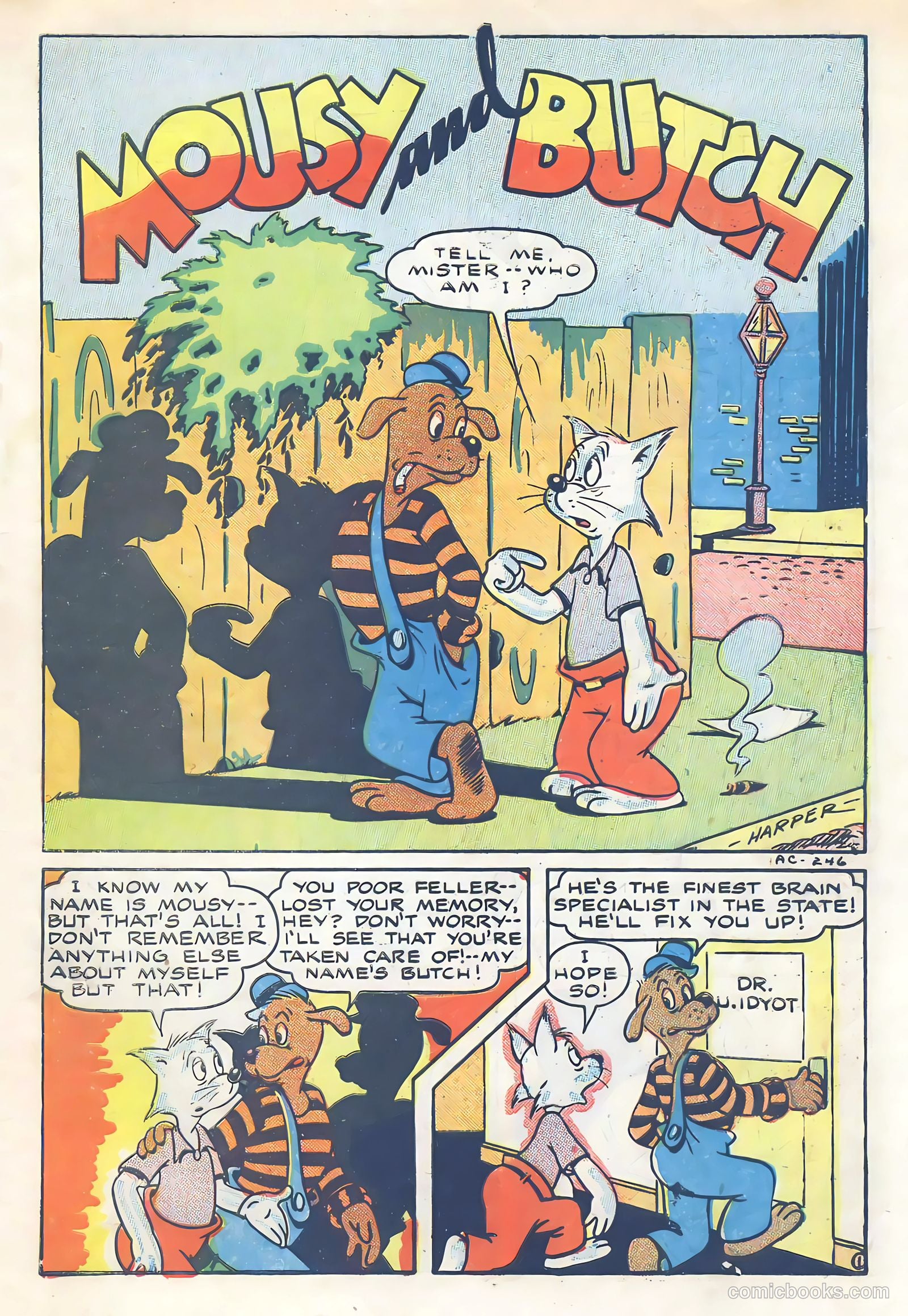 Barnyard Comics #6 (1945) — page 3 of 36