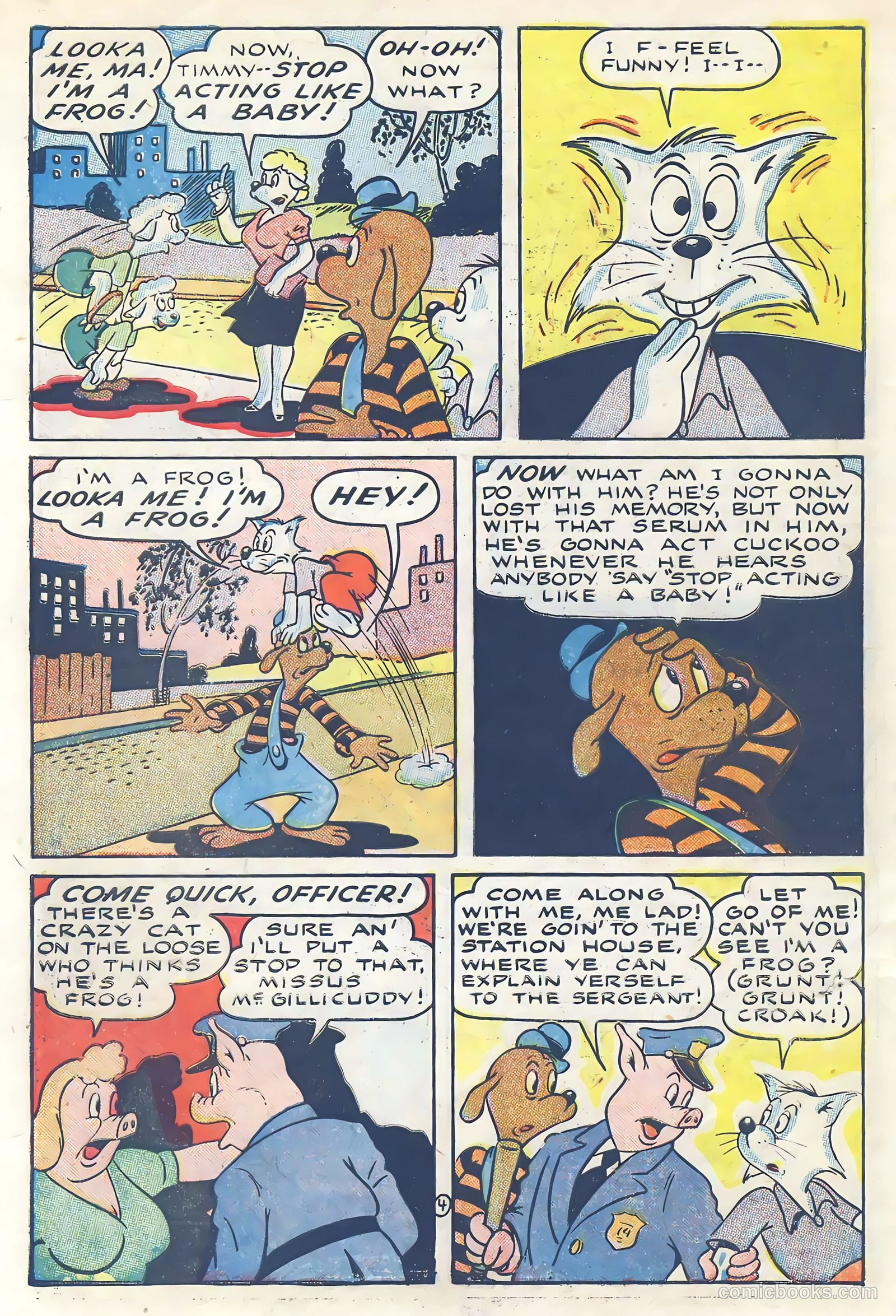 Barnyard Comics #6 (1945) — page 6 of 36