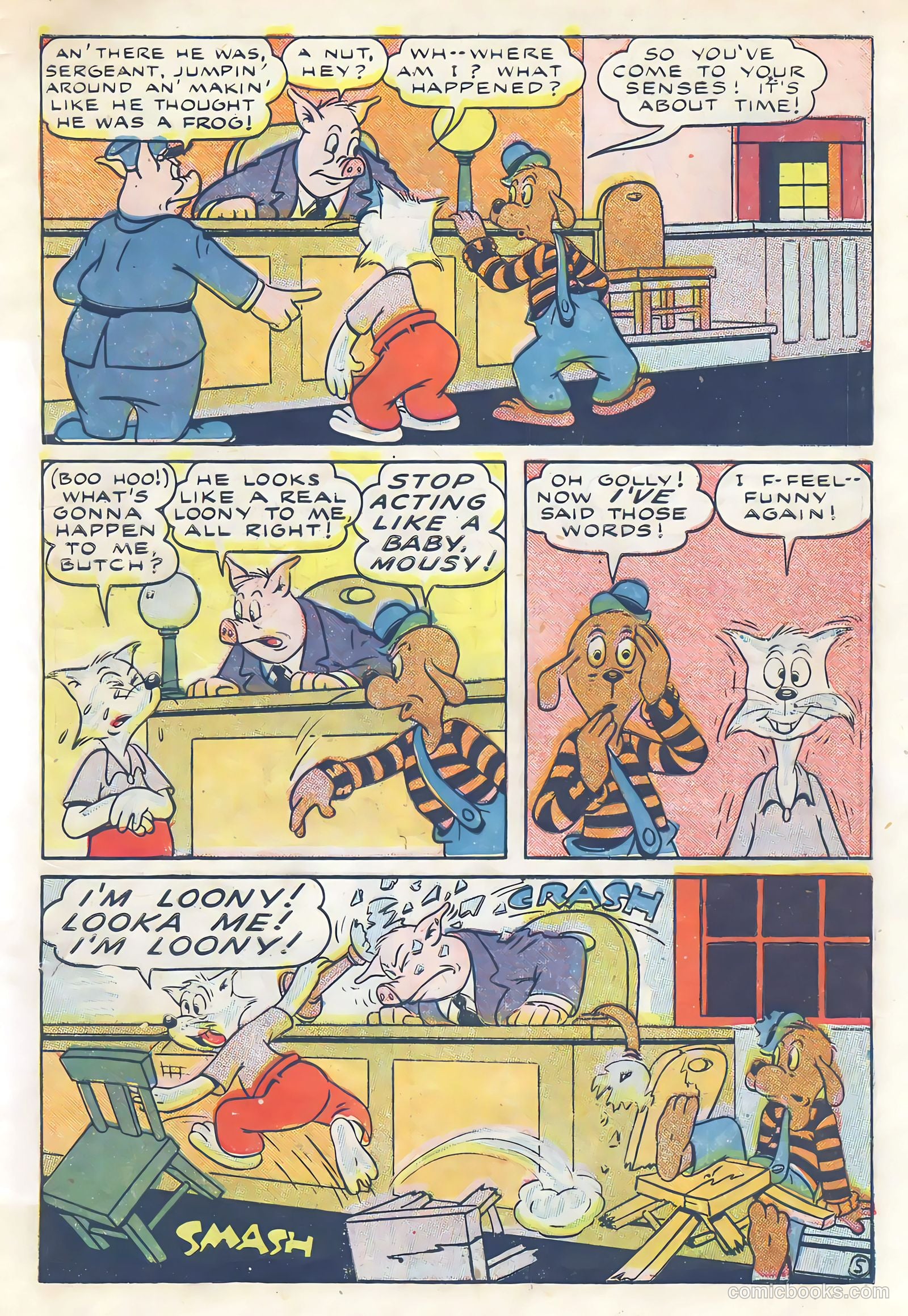 Barnyard Comics #6 (1945) — page 7 of 36