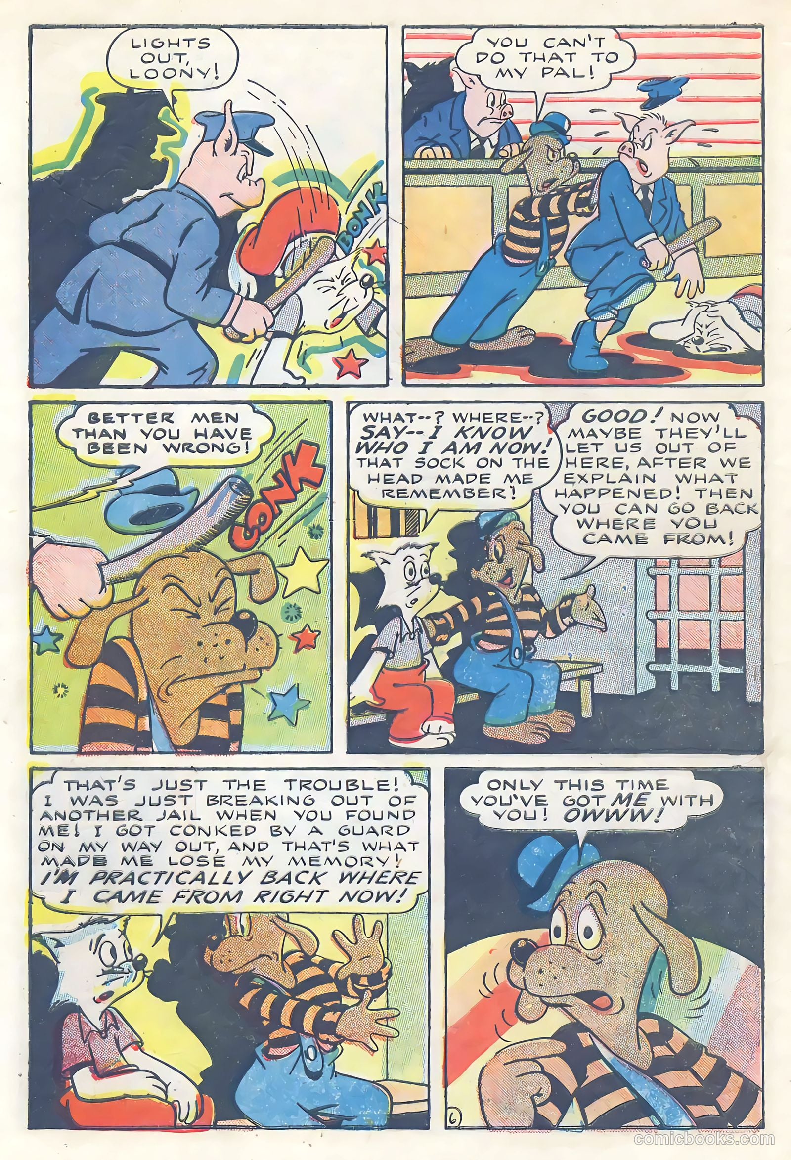 Barnyard Comics #6 (1945) — page 8 of 36