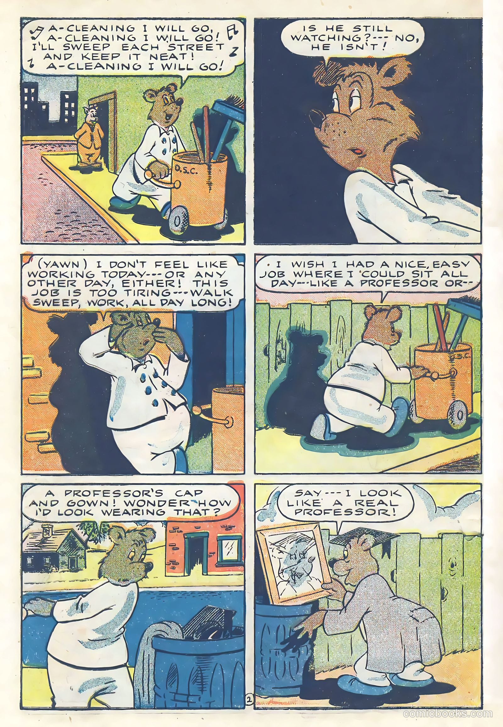 Barnyard Comics #6 (1945) — page 10 of 36