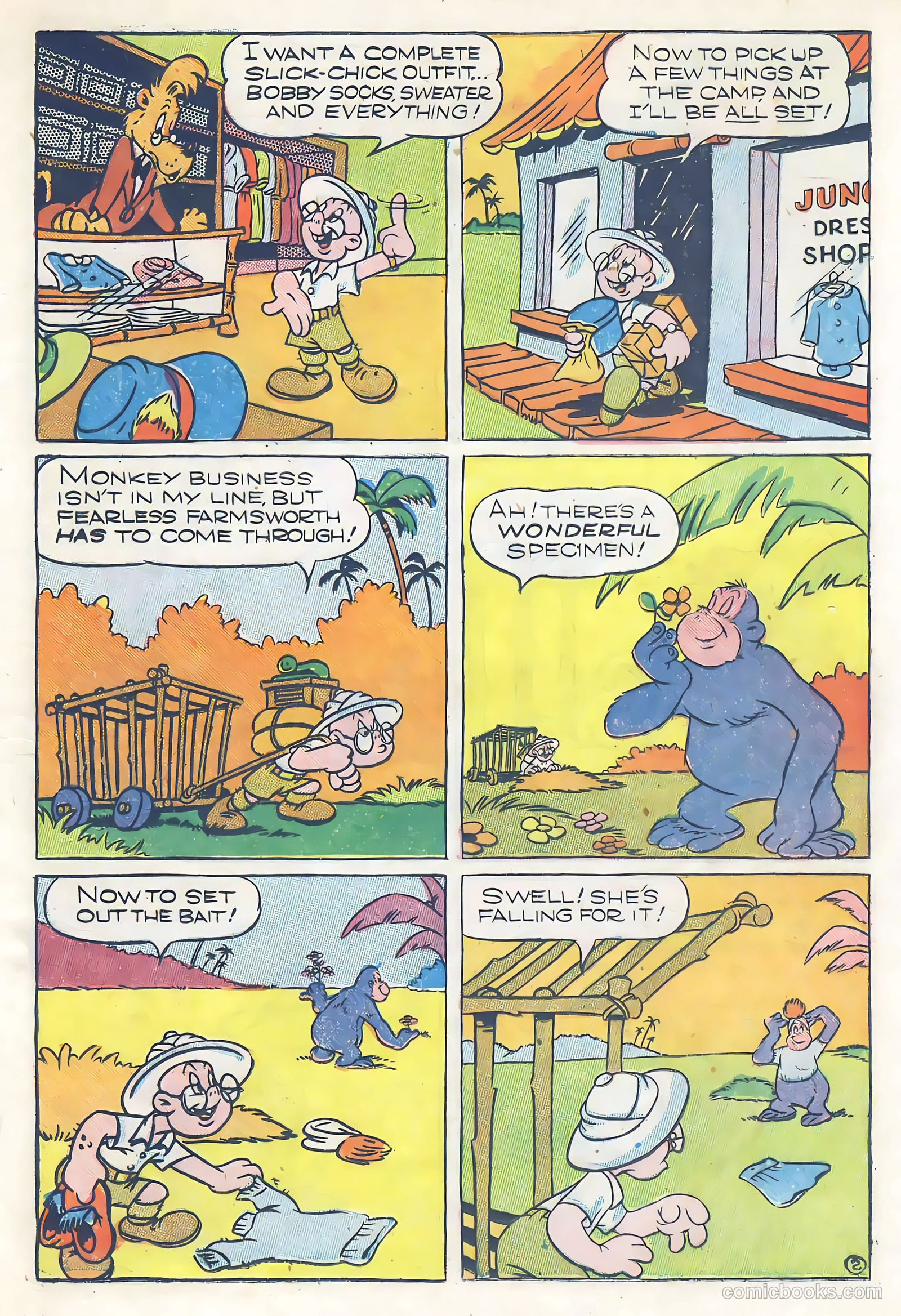 Barnyard Comics #6 (1945) — page 21 of 36